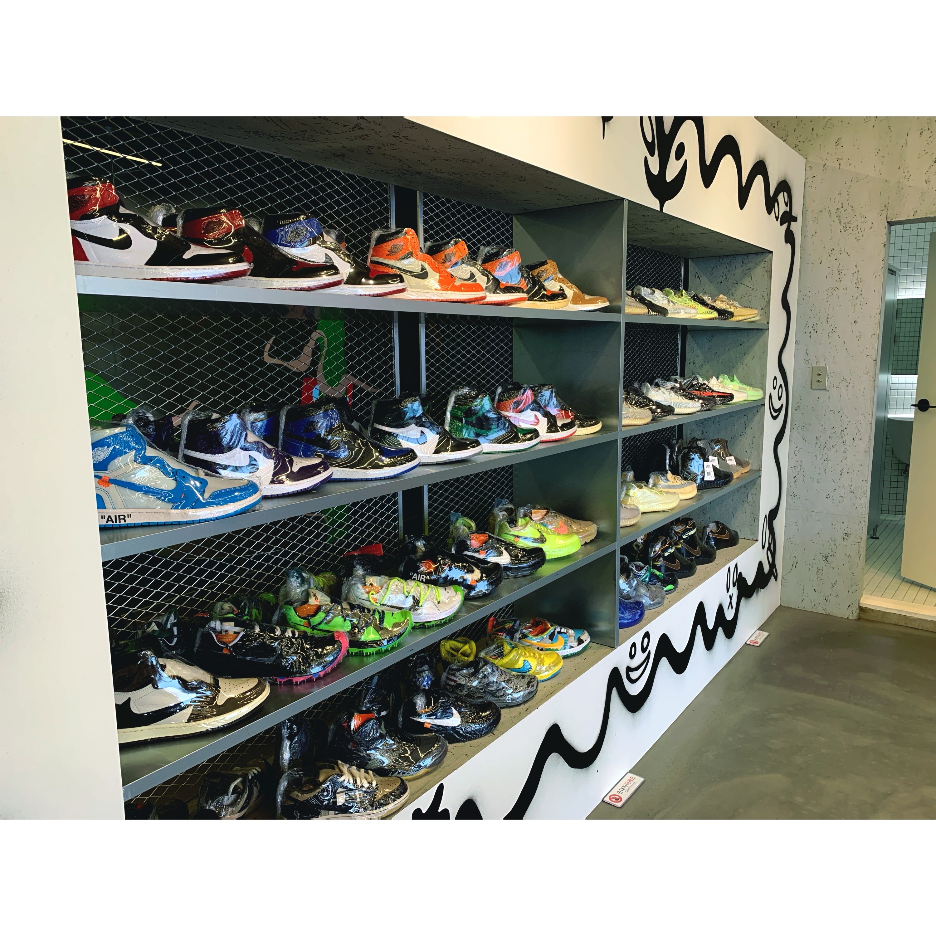 Nike x Peaceminusone Air Force 1 Low Para-Noise 2.0 착용 스타일 - 5
