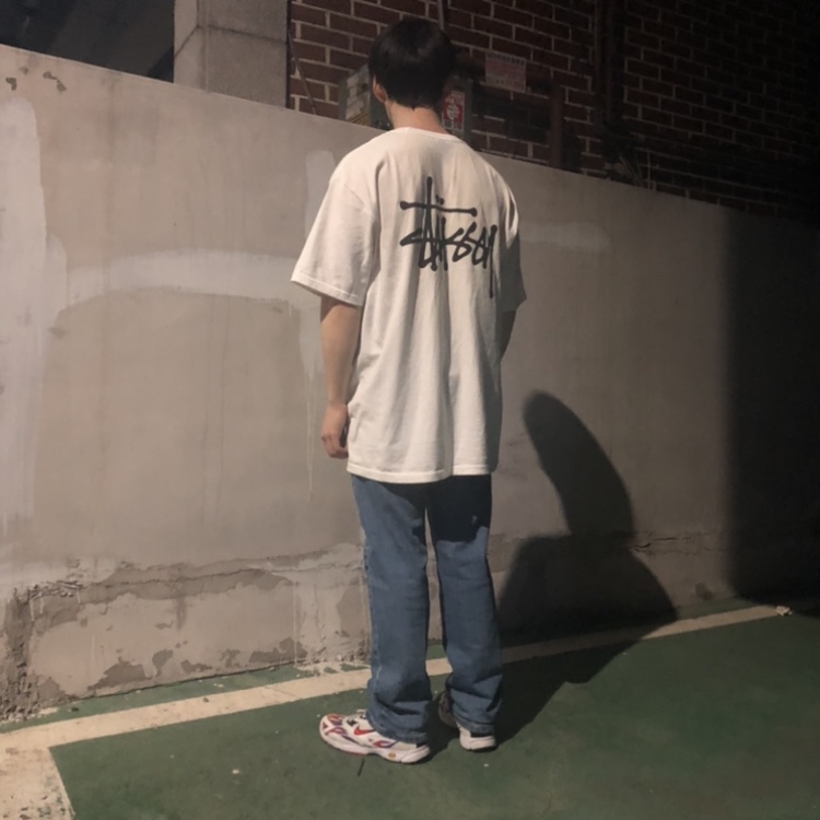 Nike x Supreme Zoom Streak Spectrum Plus White 착용 스타일