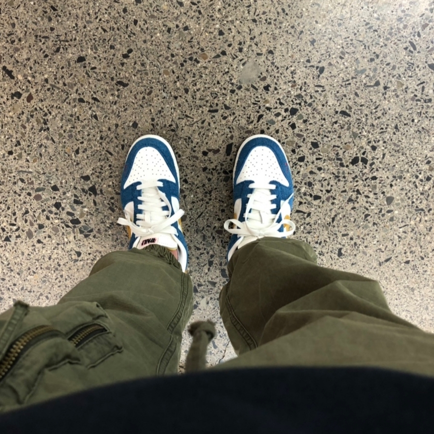 Nike x Kasina Dunk Low 80's Bus 착용 스타일 - 3