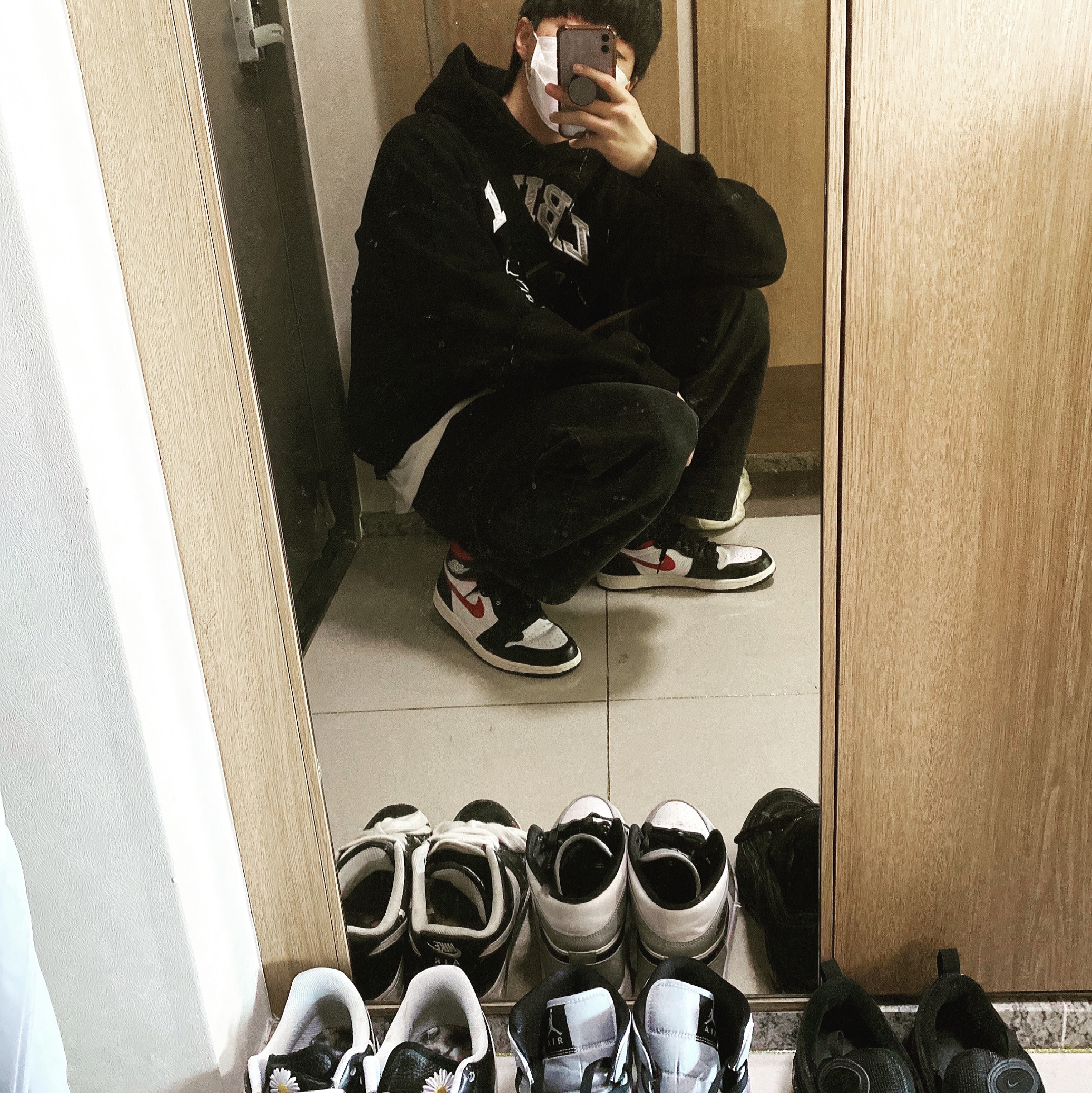 Jordan 1 Retro High OG Gym Red 착용 스타일