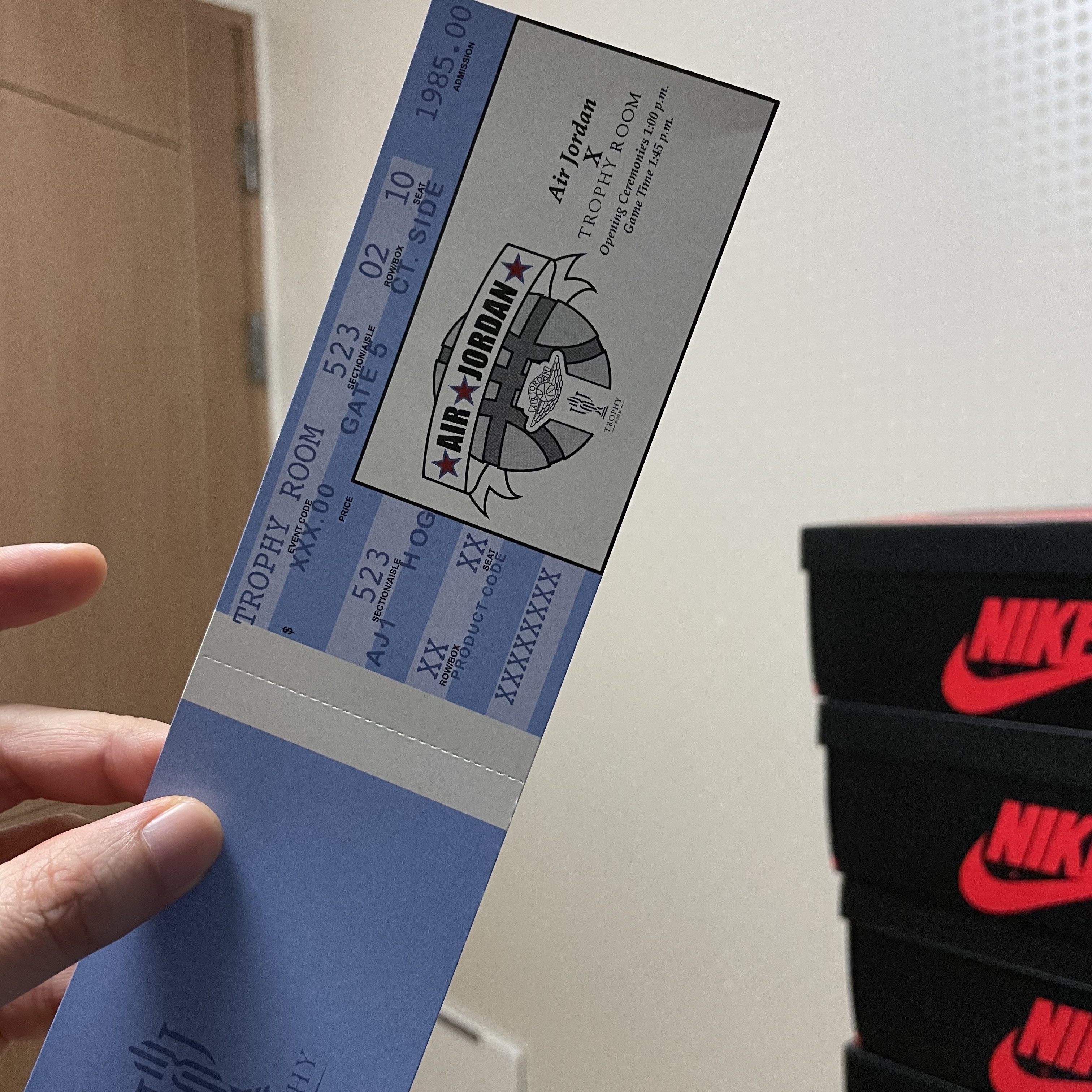 Jordan 1 x Trophy Room Retro High OG SP Chicago 착용 스타일 - 3