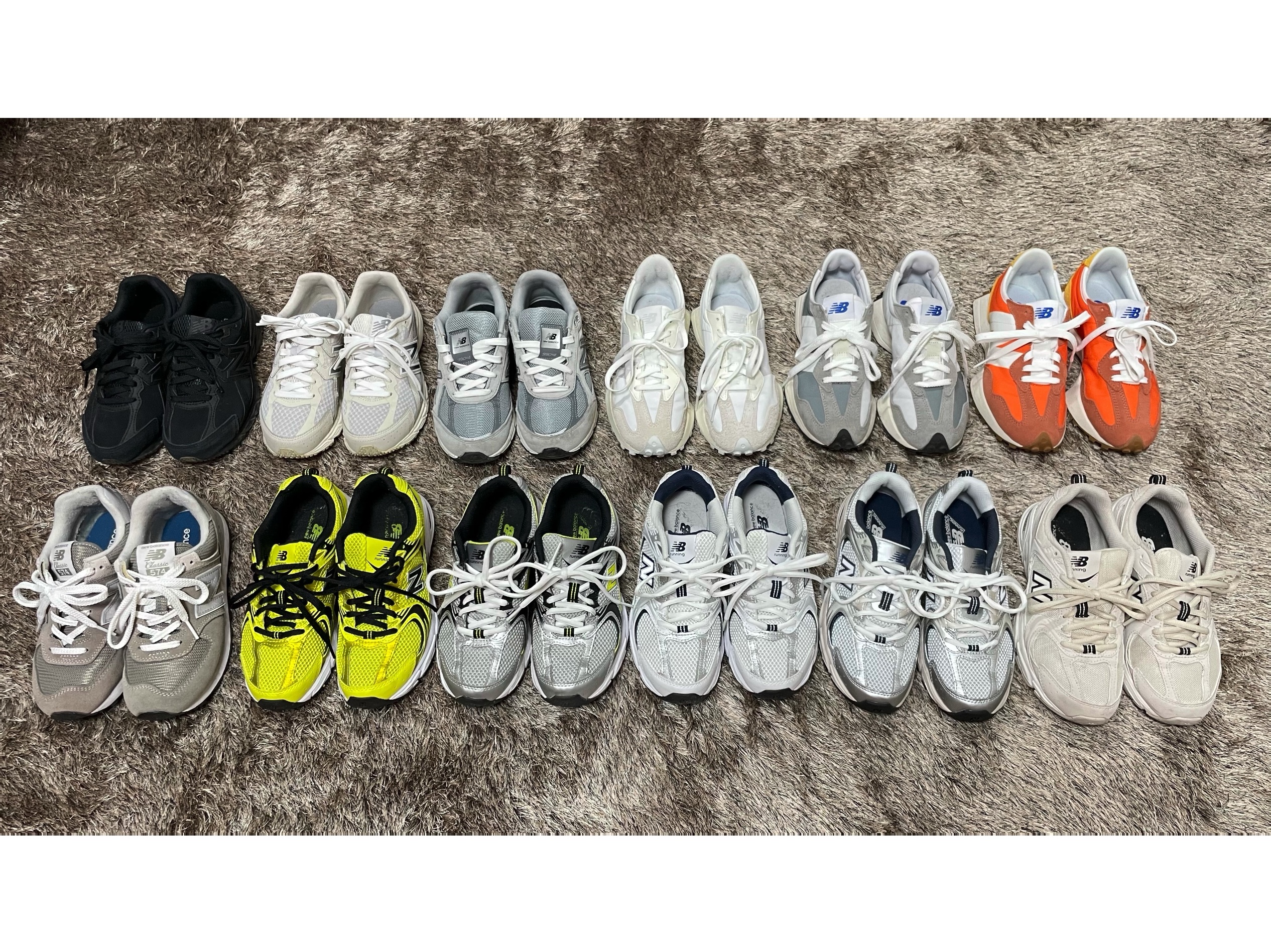 New Balance 530 Steel Grey, New Balance 530 White 착용 스타일