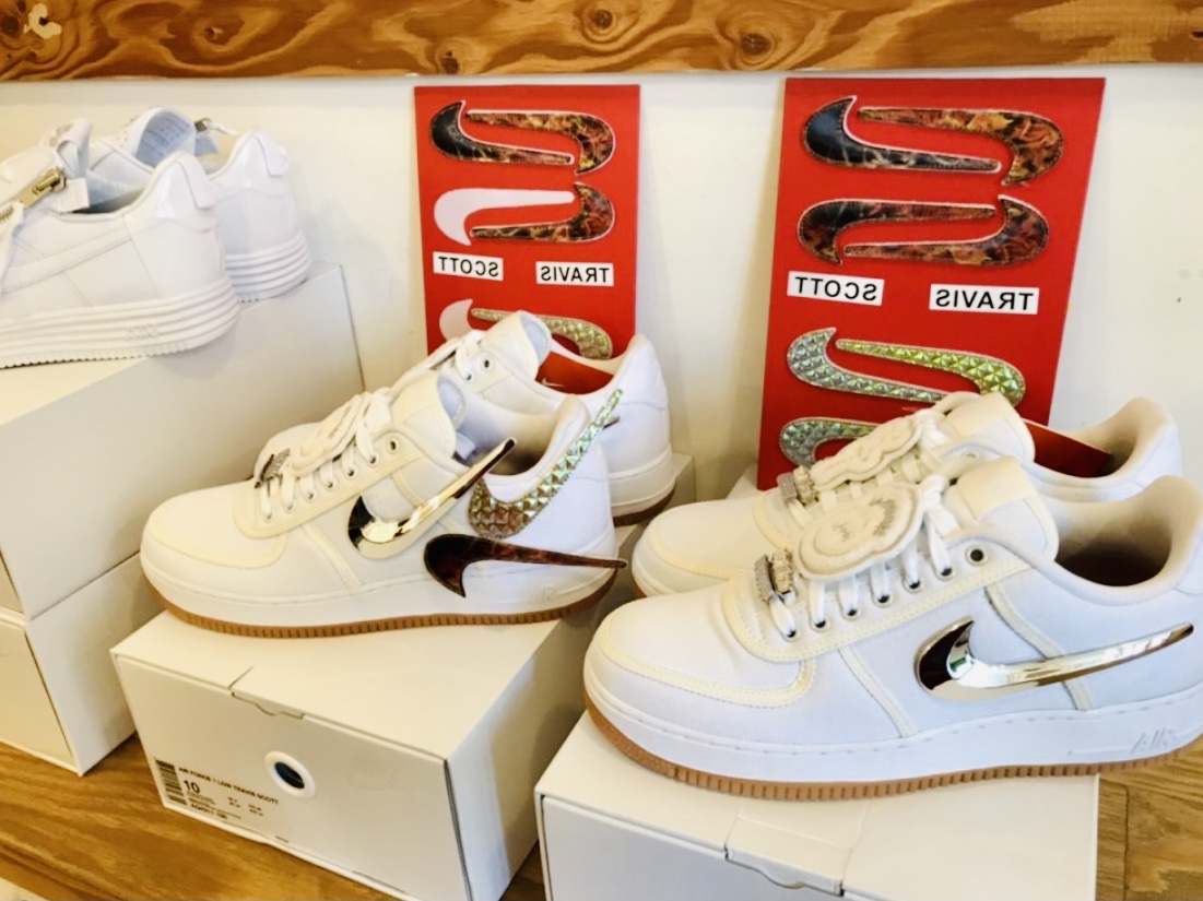 Nike x Travis Scott Air Force 1 Low White, Nike x Acronym Lunar Force 1 SP AF100 착용 스타일 - 1