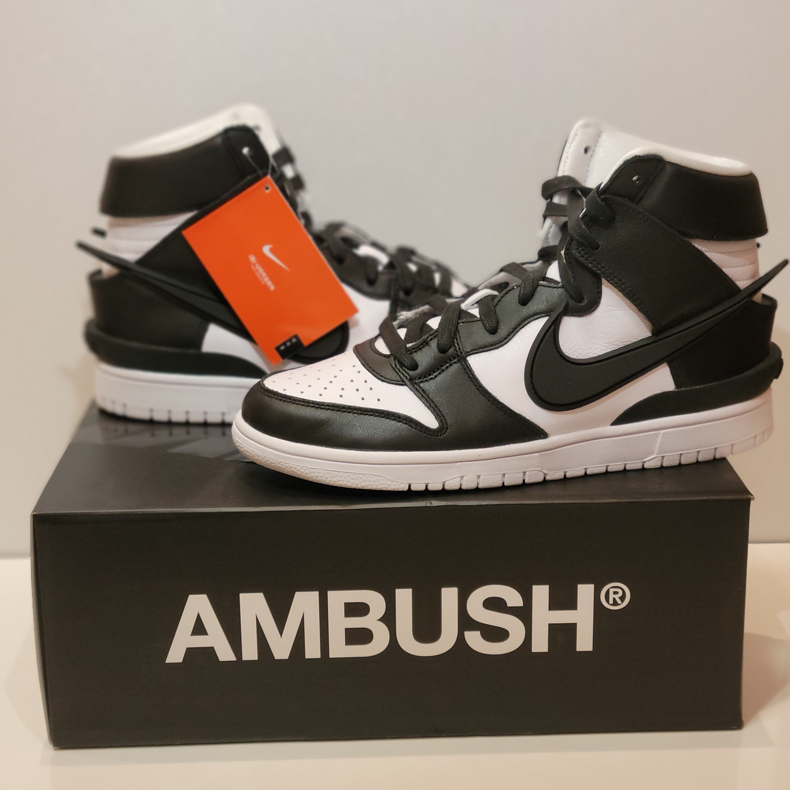 Nike x Ambush Dunk High Black 착용 스타일 - 2