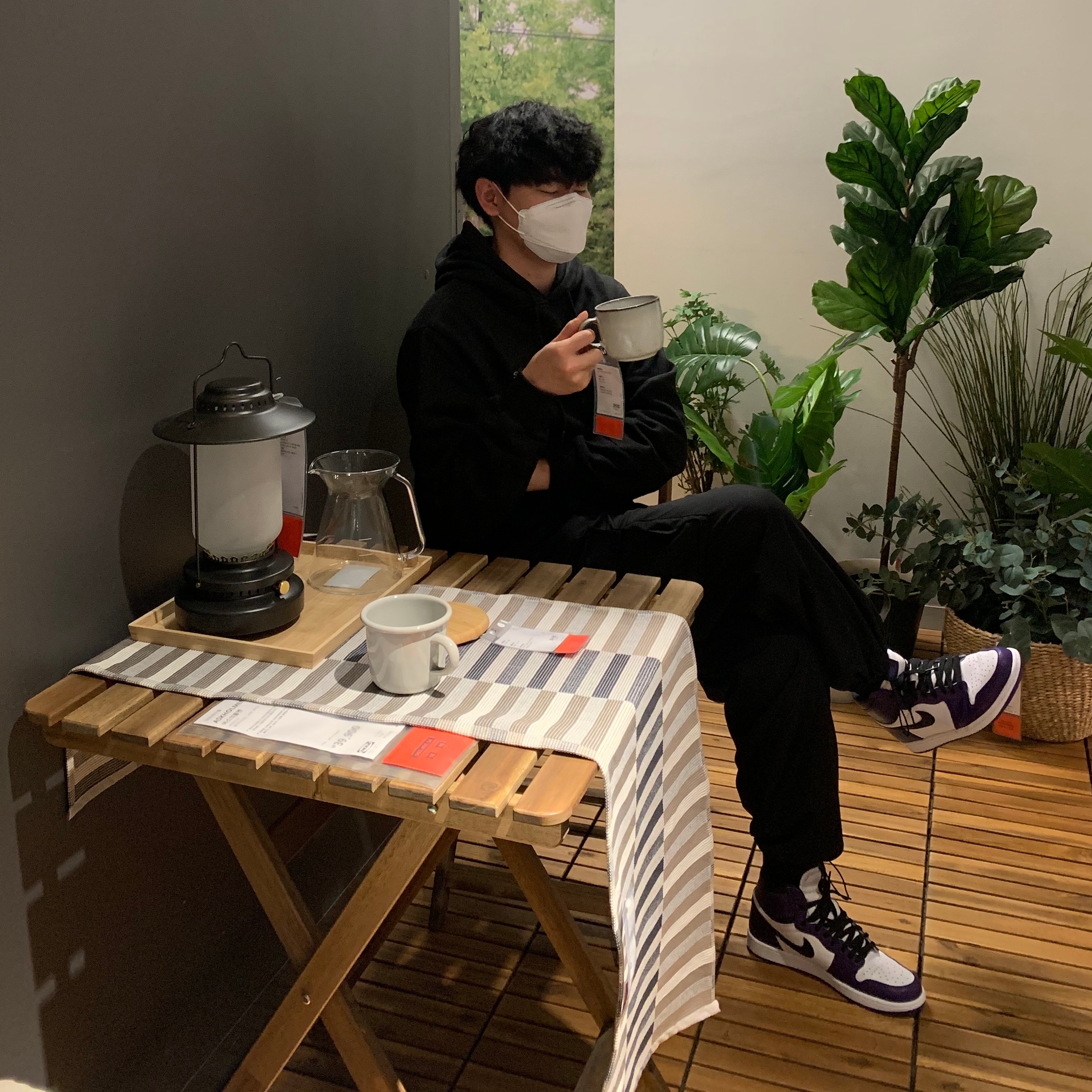Jordan 1 Retro High OG Court Purple 2020 착용 스타일