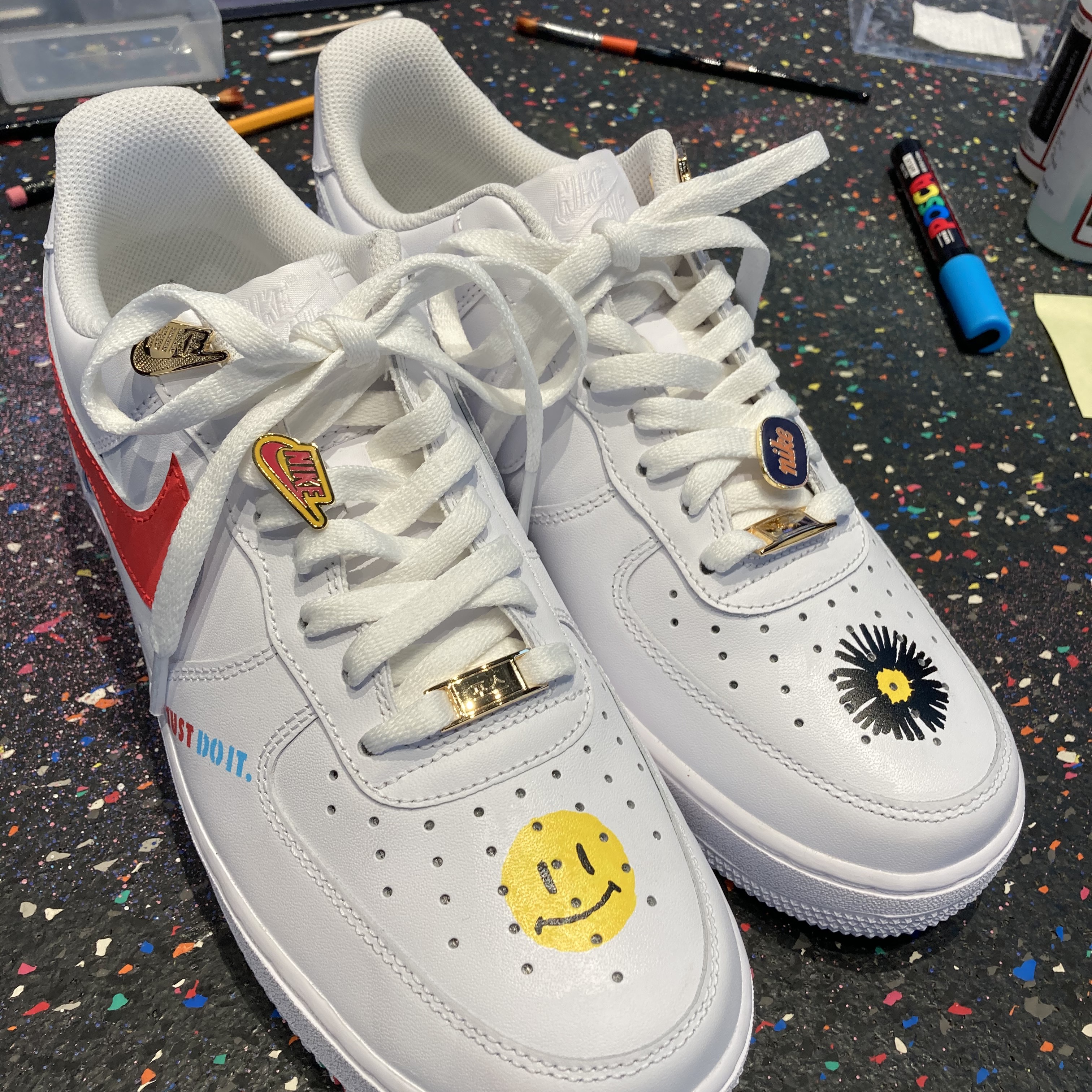 Nike Air Force 1 '07 Low White 착용 스타일 - 2