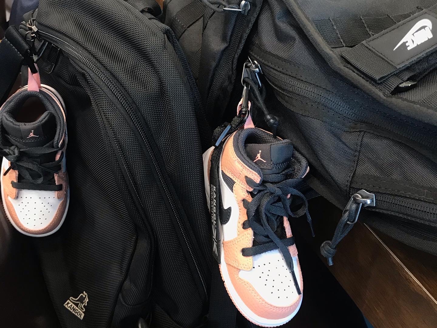 (TD) Jordan 1 Mid Pink Quartz 착용 스타일 - 2