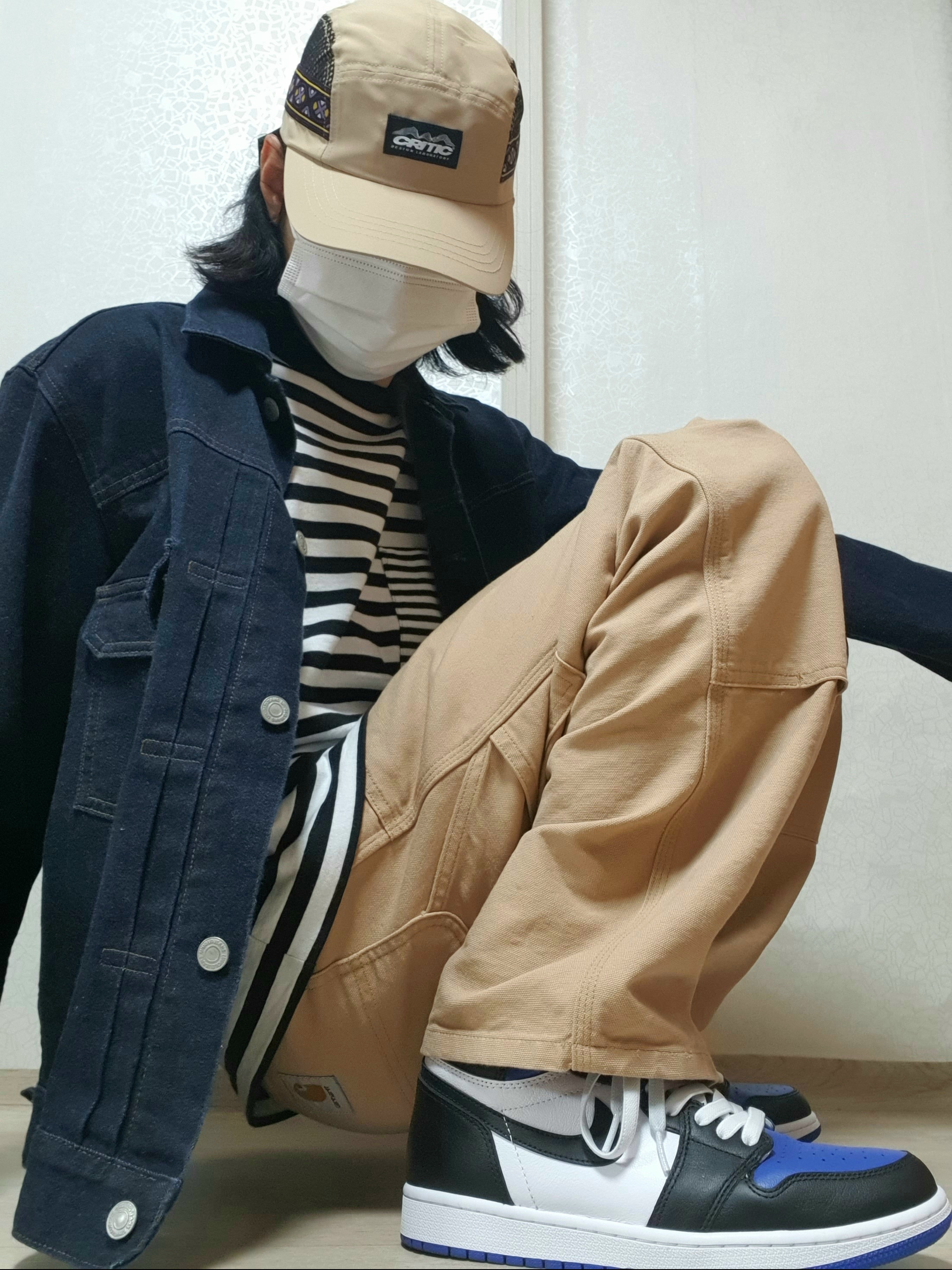 Jordan 1 Retro High OG Royal Toe 착용 스타일