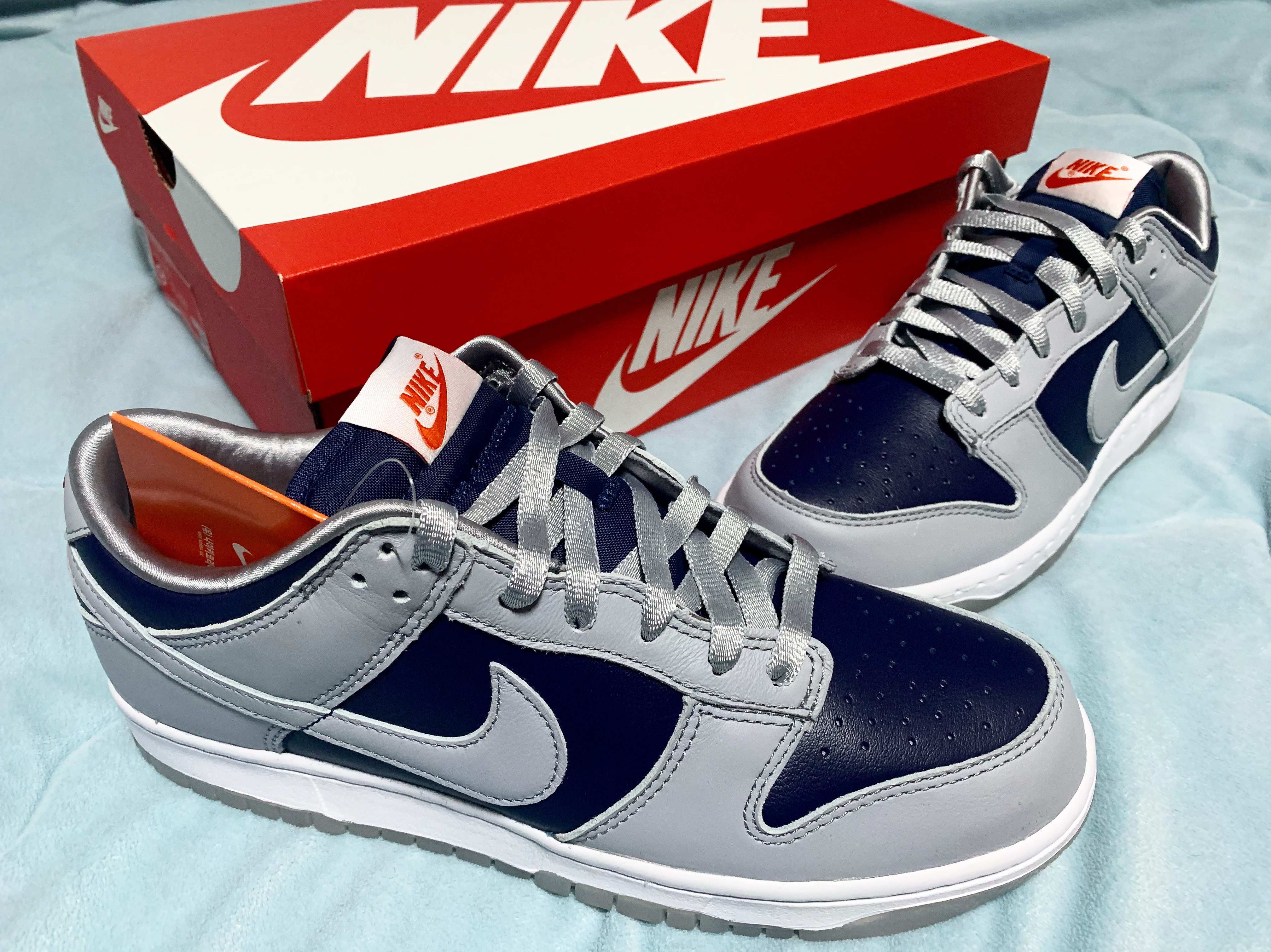 (W) Nike Dunk Low SP College Navy 착용 스타일