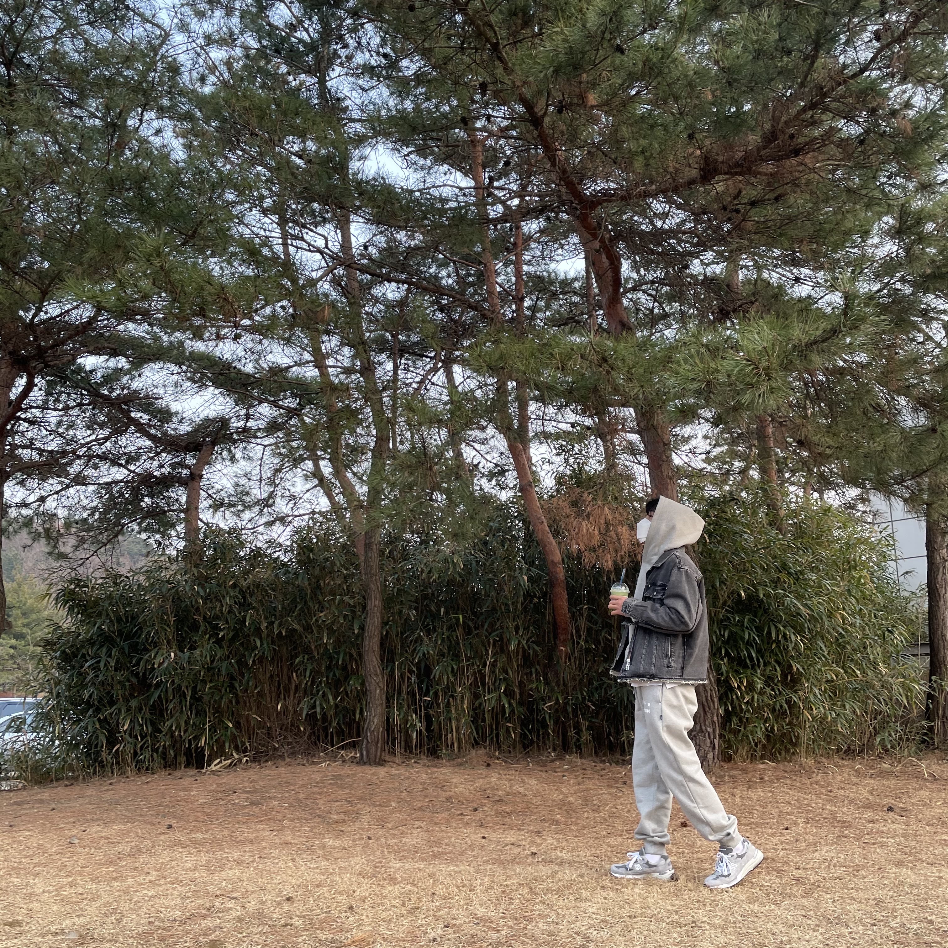 New Balance 992 Made in USA Grey - D Standard, IAB Studio Sweatpants Gray - 21SS 착용 스타일