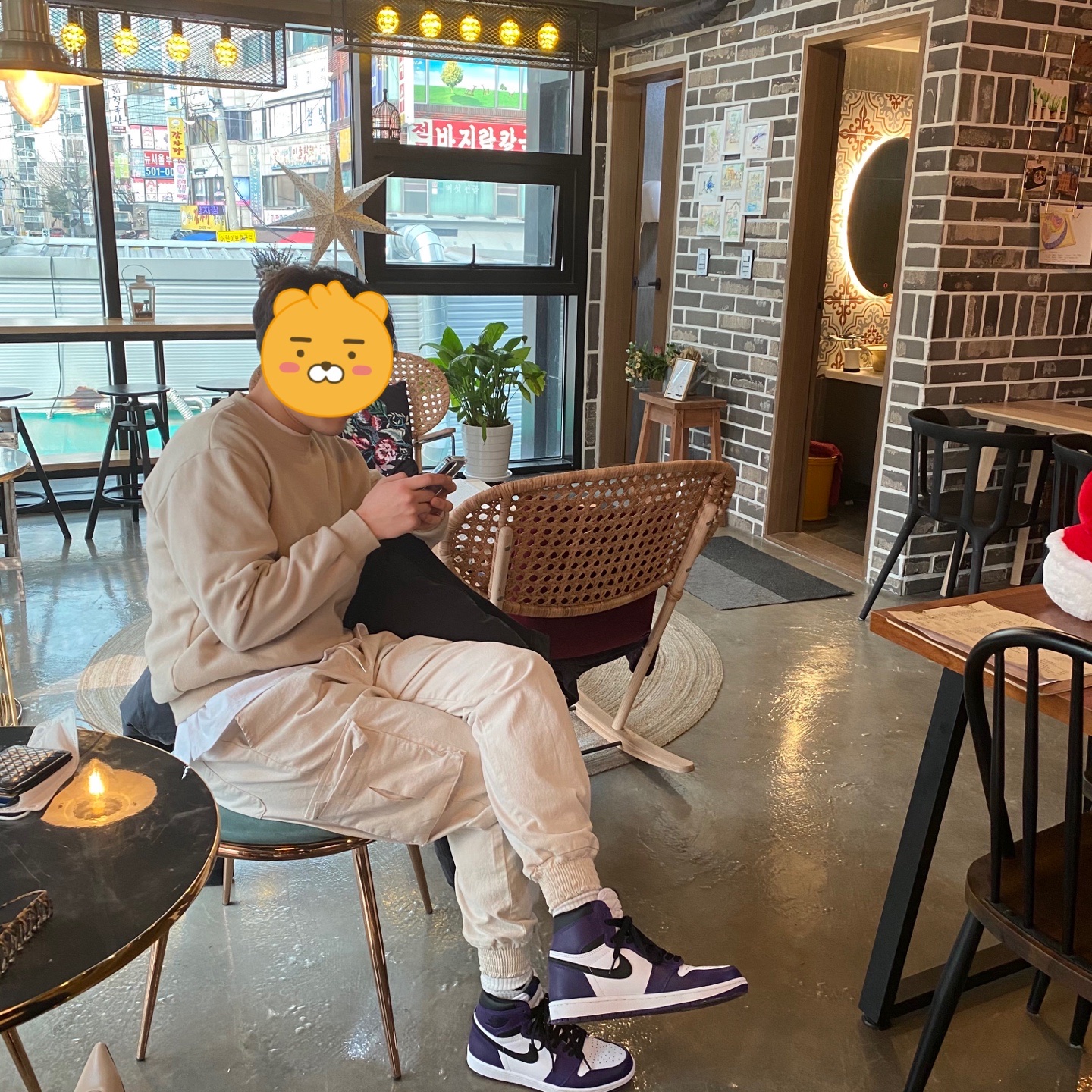 Jordan 1 Retro High OG Court Purple 2020 착용 스타일