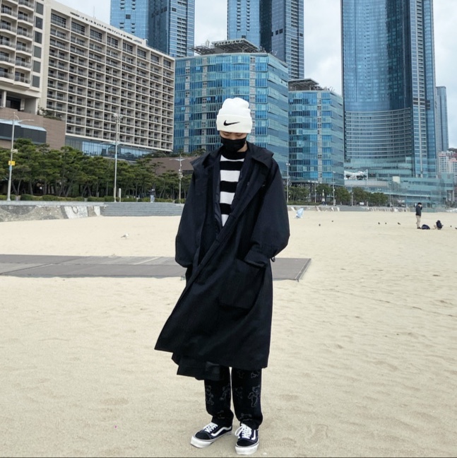 Nike x Stussy Cuff Beanie White 착용 스타일