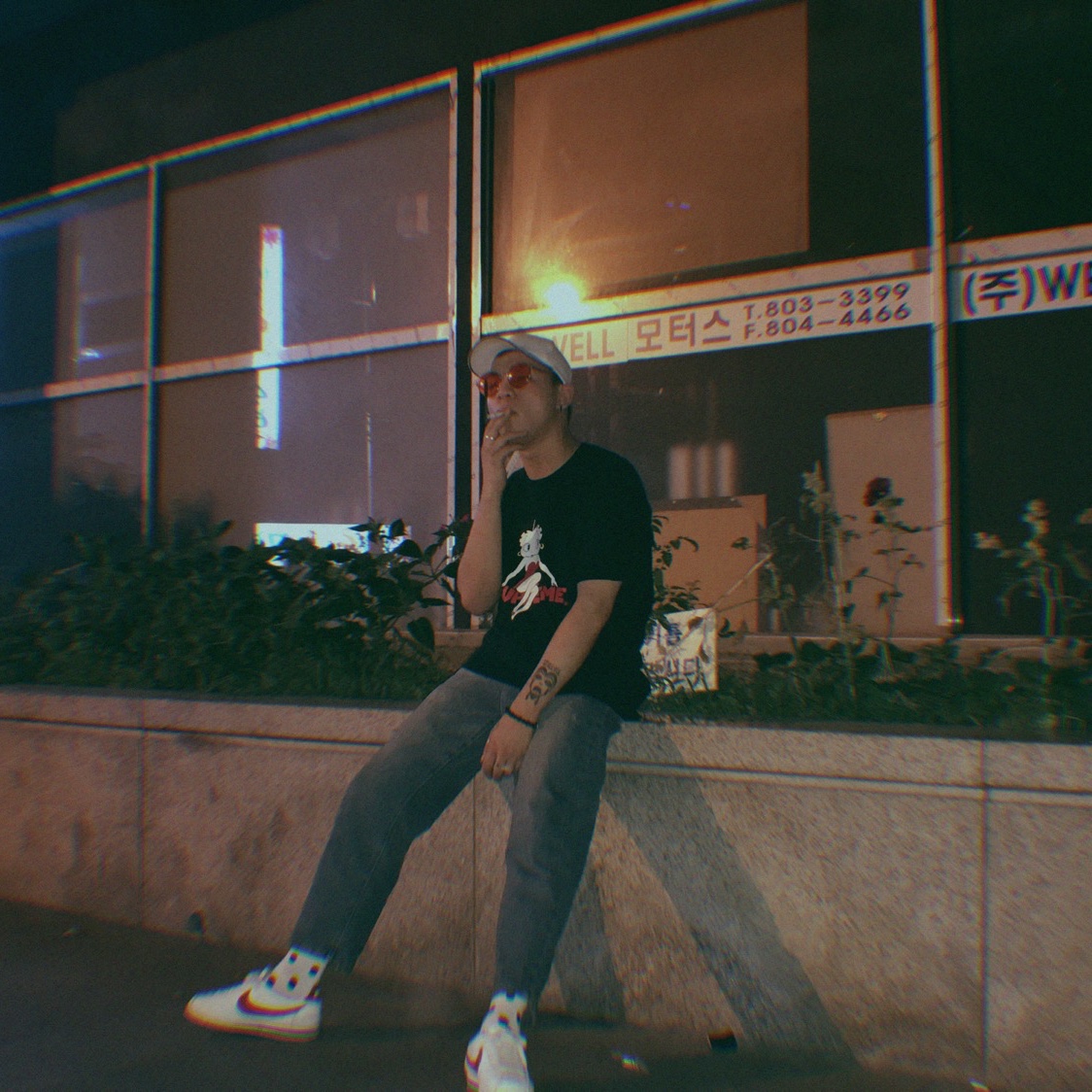 Nike Classic Cortez Forrest Gump 2018 착용 스타일