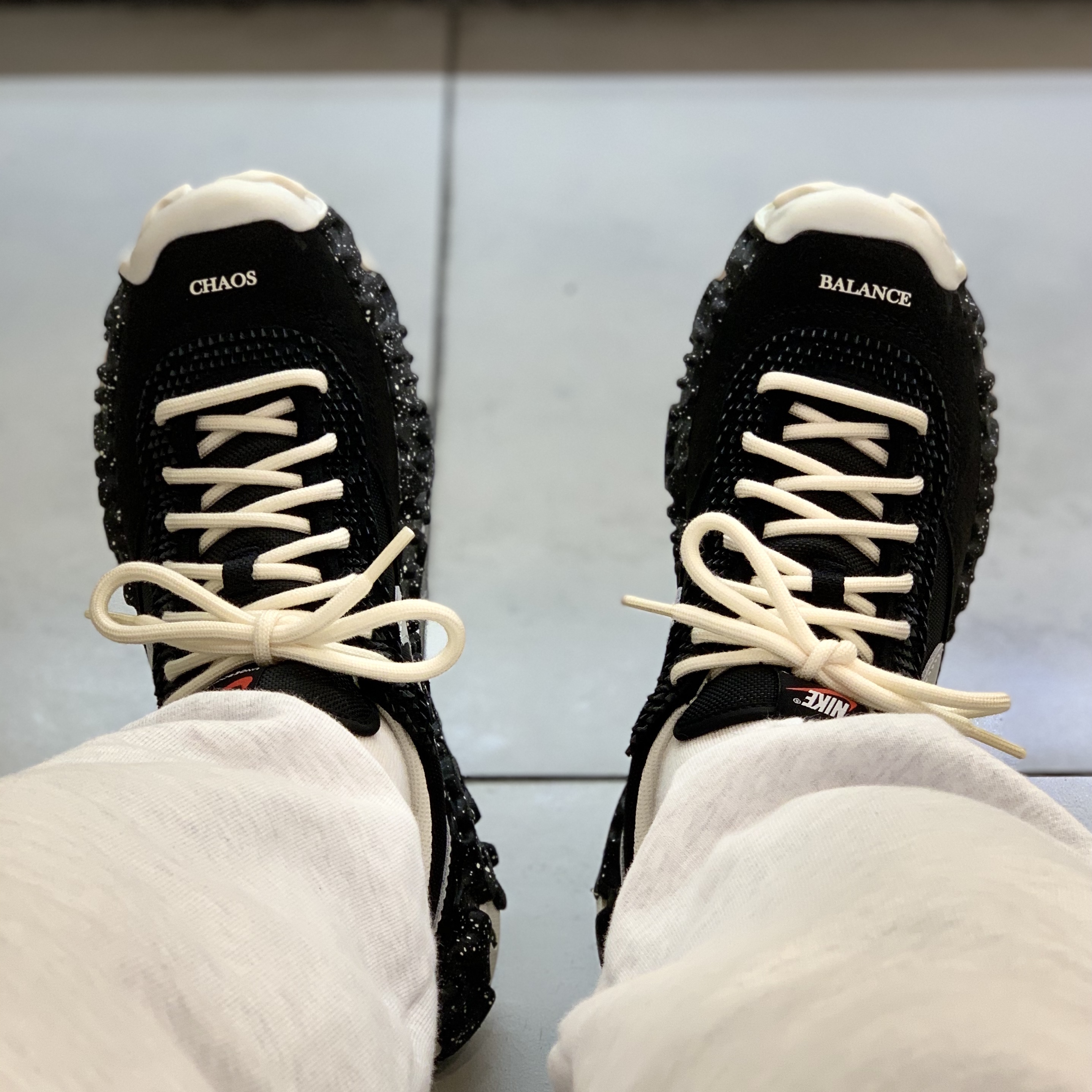 Nike x Undercover Overbreak SP Black 착용 스타일 - 1