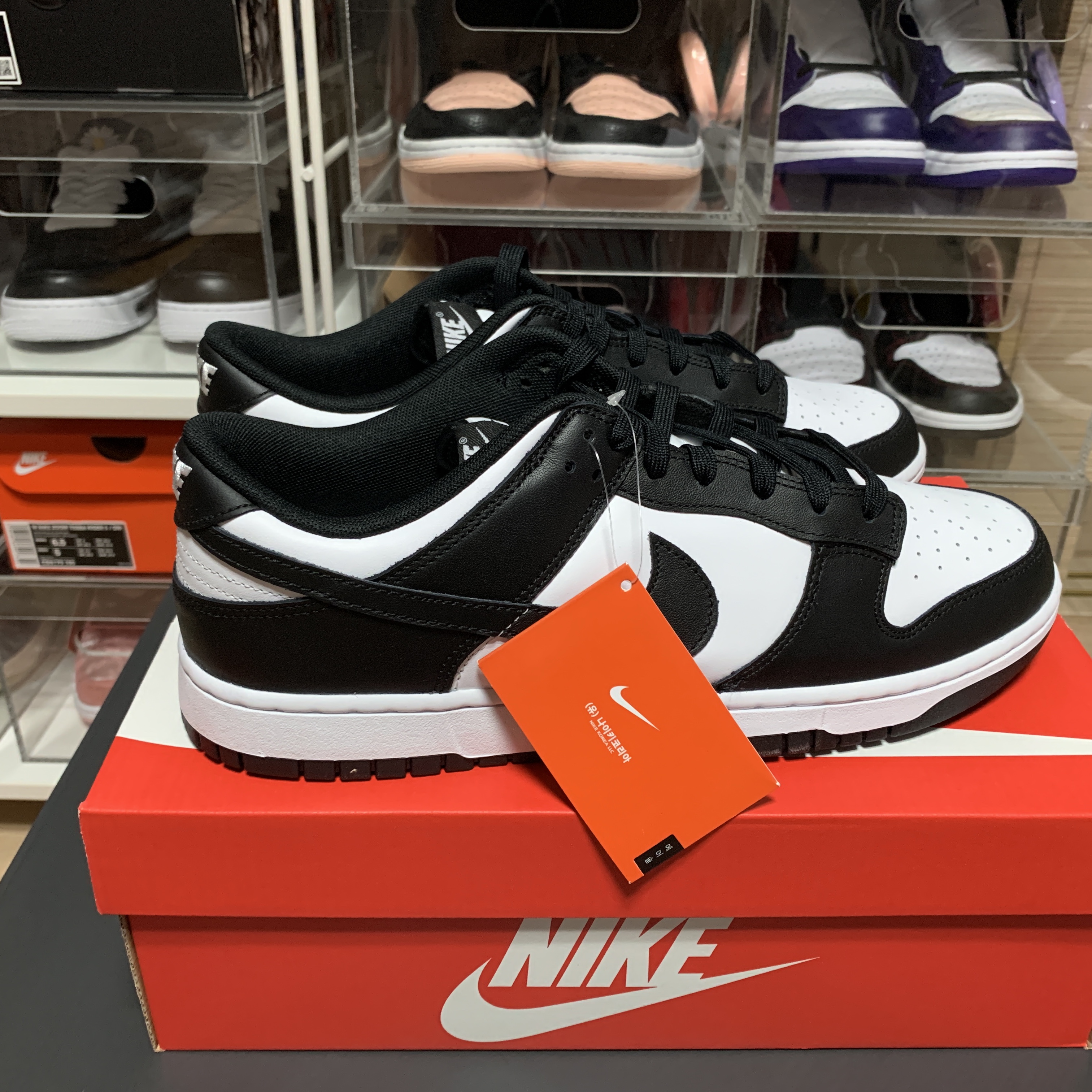 Nike Dunk Low Retro Black, Nike x Peaceminusone Air Force 1 Low Para-Noise 착용 스타일