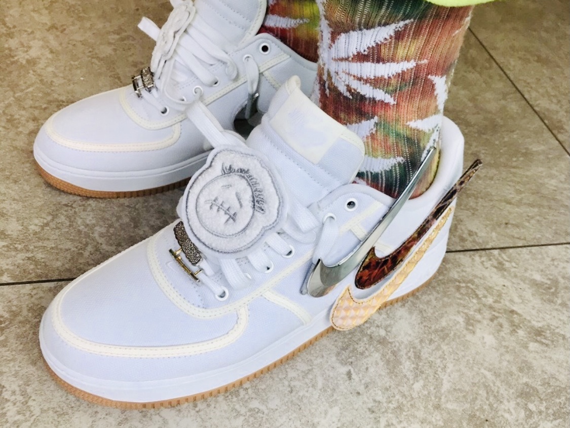 Nike x Travis Scott Air Force 1 Low White, Nike x Acronym Lunar Force 1 SP AF100 착용 스타일 - 5