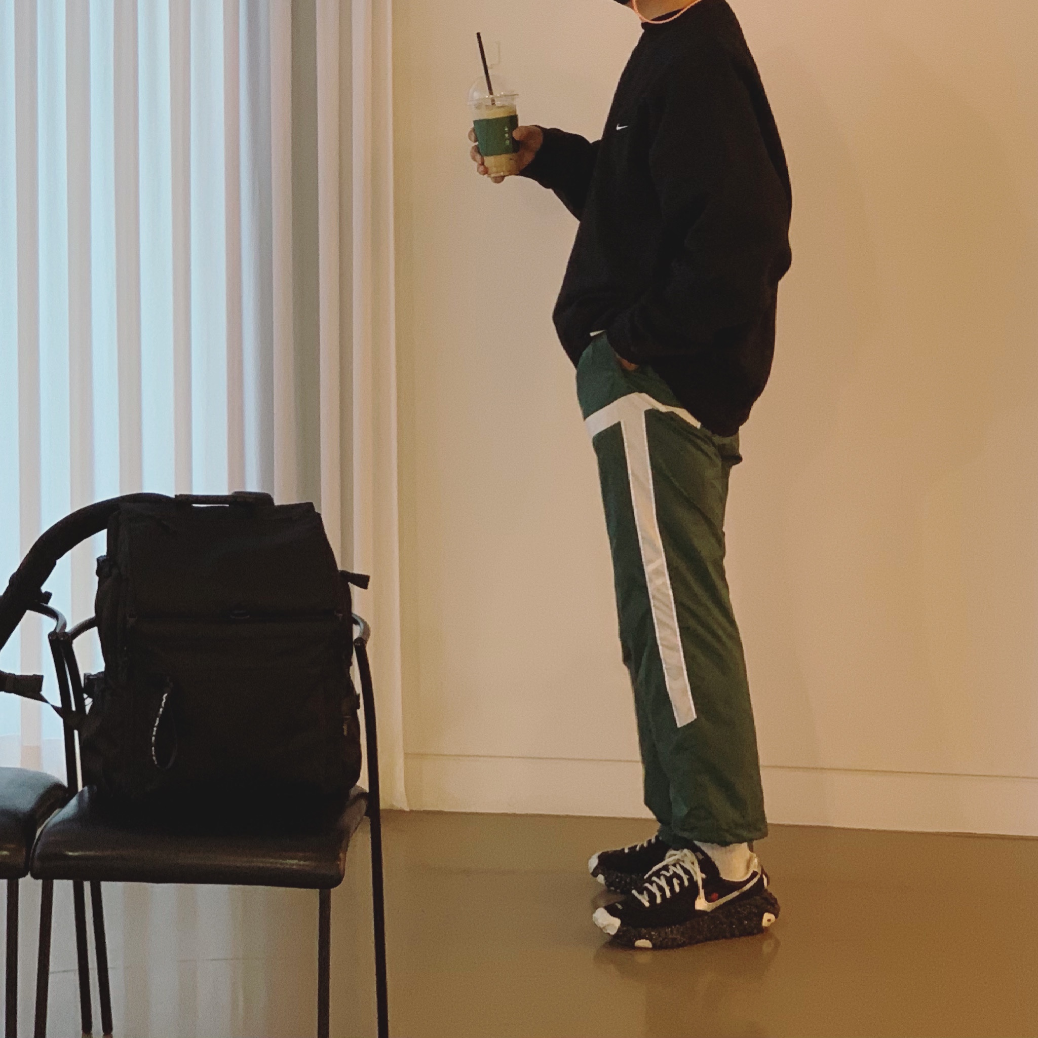 Nike x Undercover Overbreak SP Black 착용 스타일