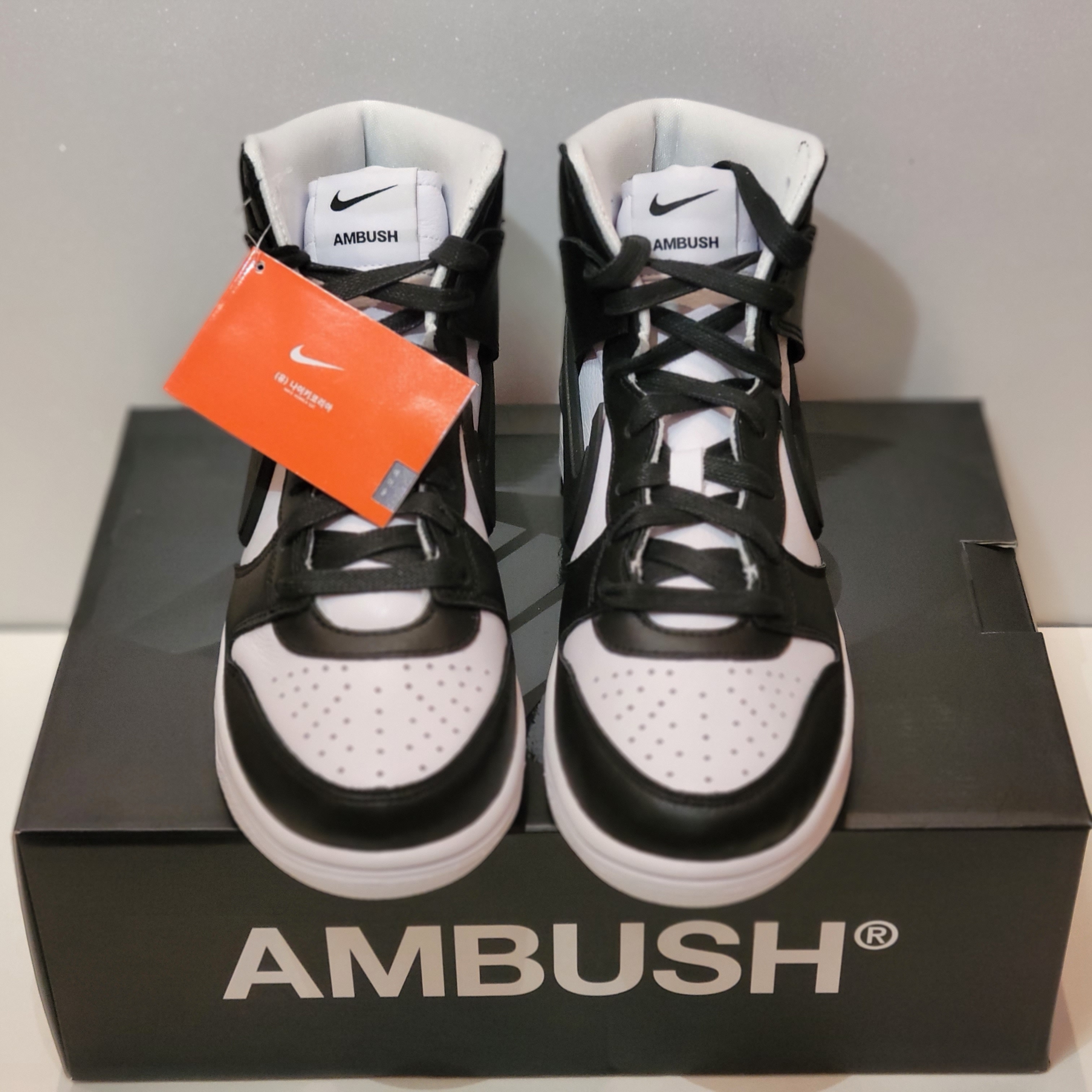 Nike x Ambush Dunk High Black 착용 스타일 - 3