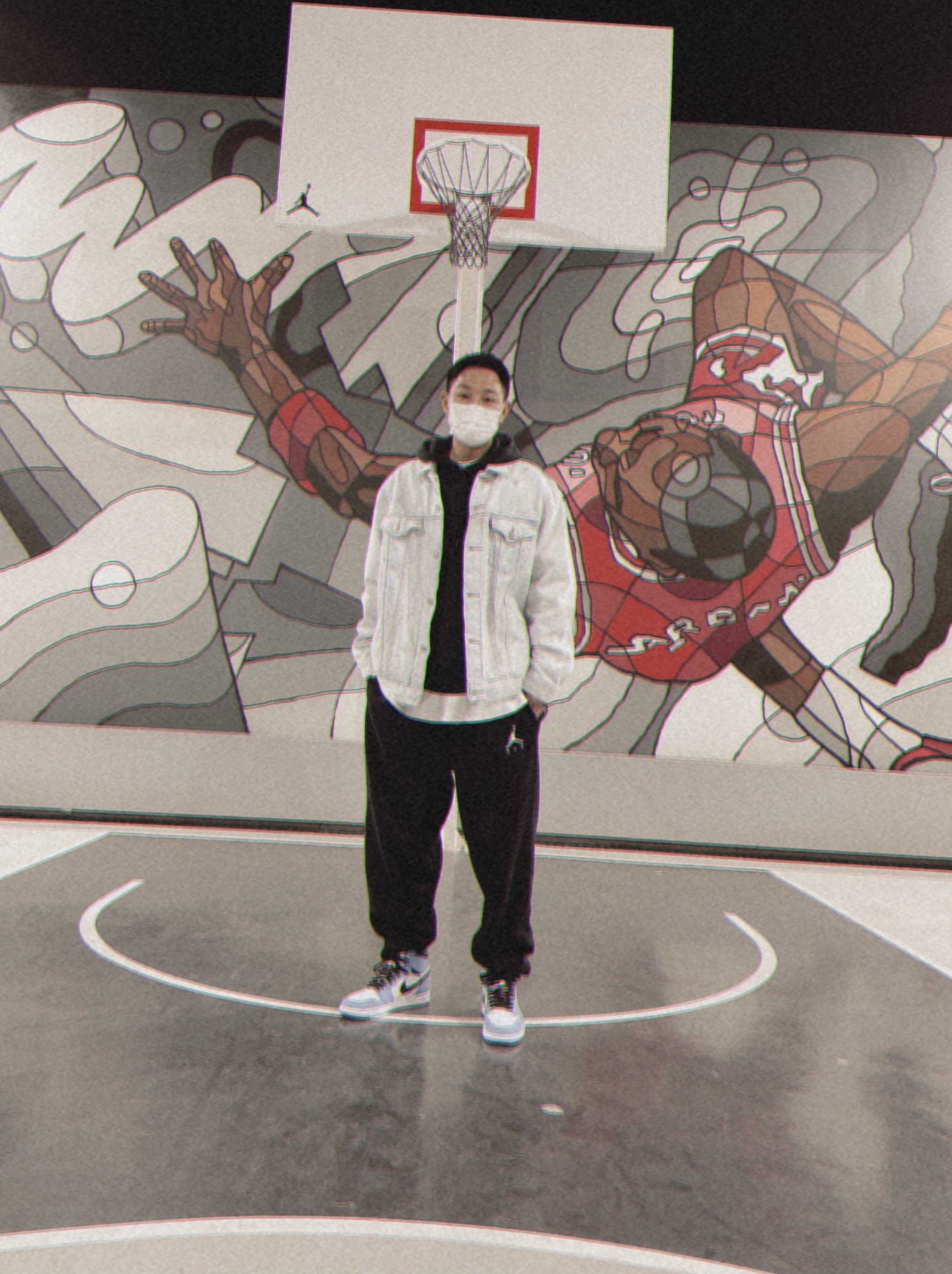 Jordan 1 Retro High OG University Blue 착용 스타일