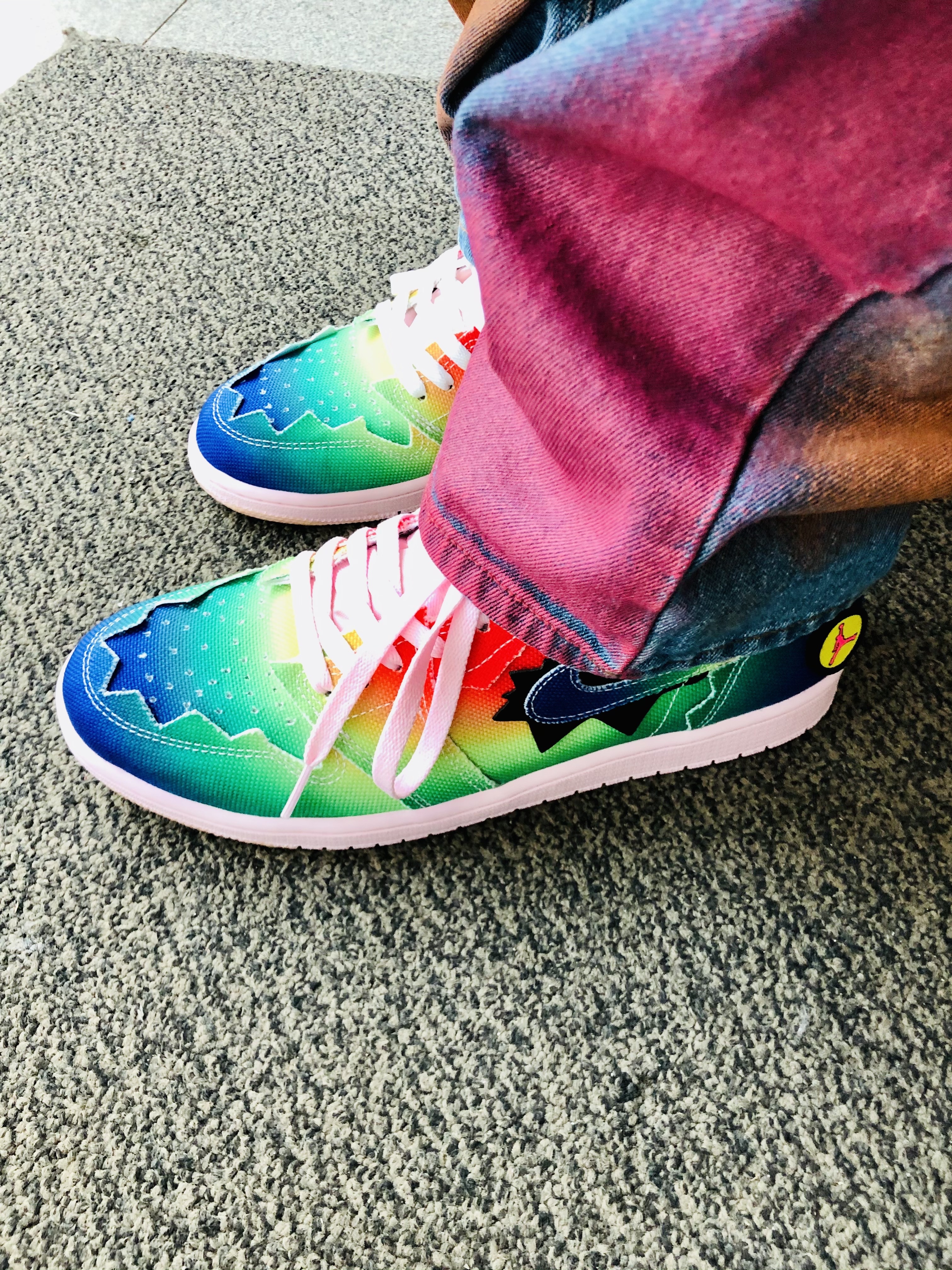 Jordan 1 x J Balvin Retro High OG 착용 스타일 - 4