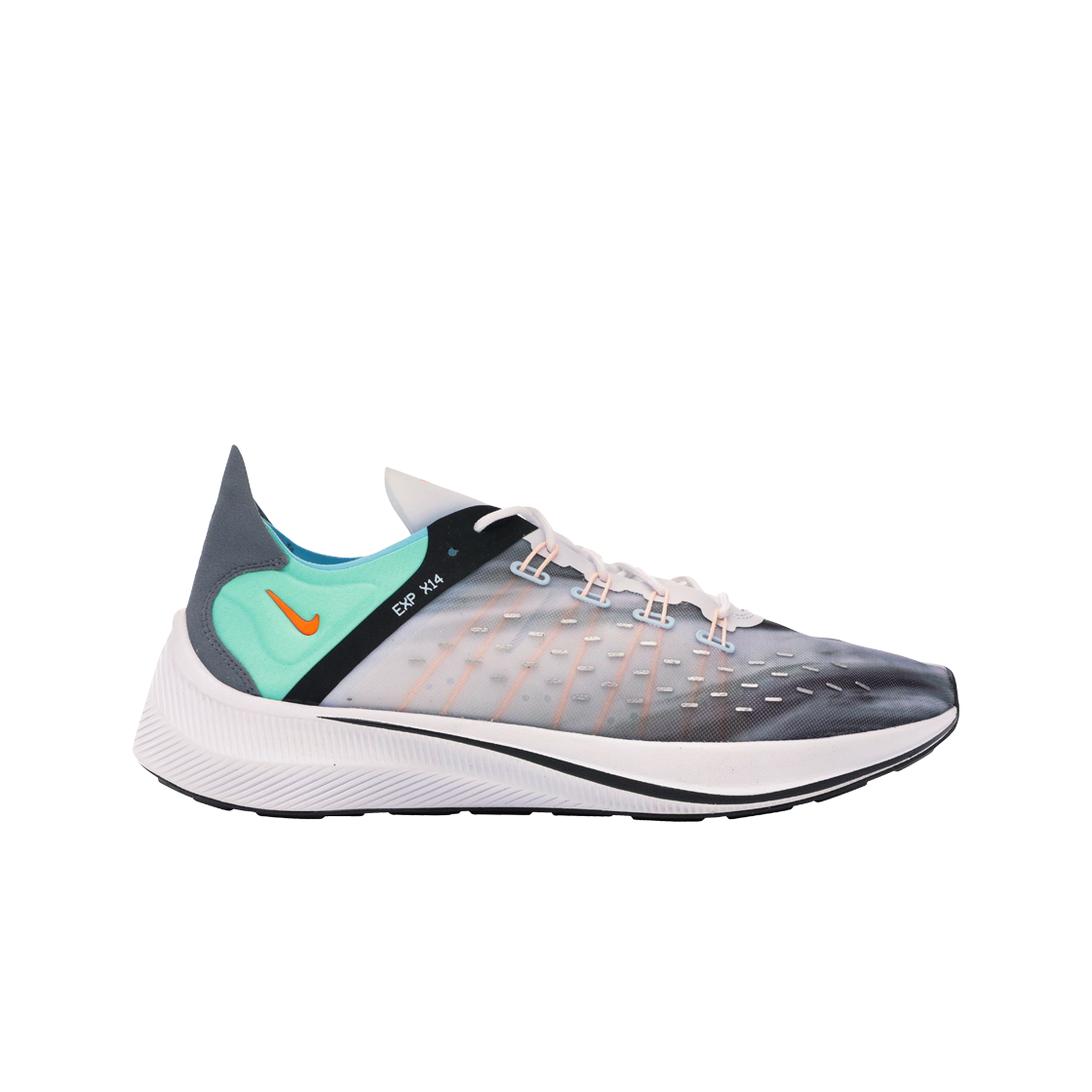 BQ6972-100 Nike EXP-X14 QS White Emerald Rise