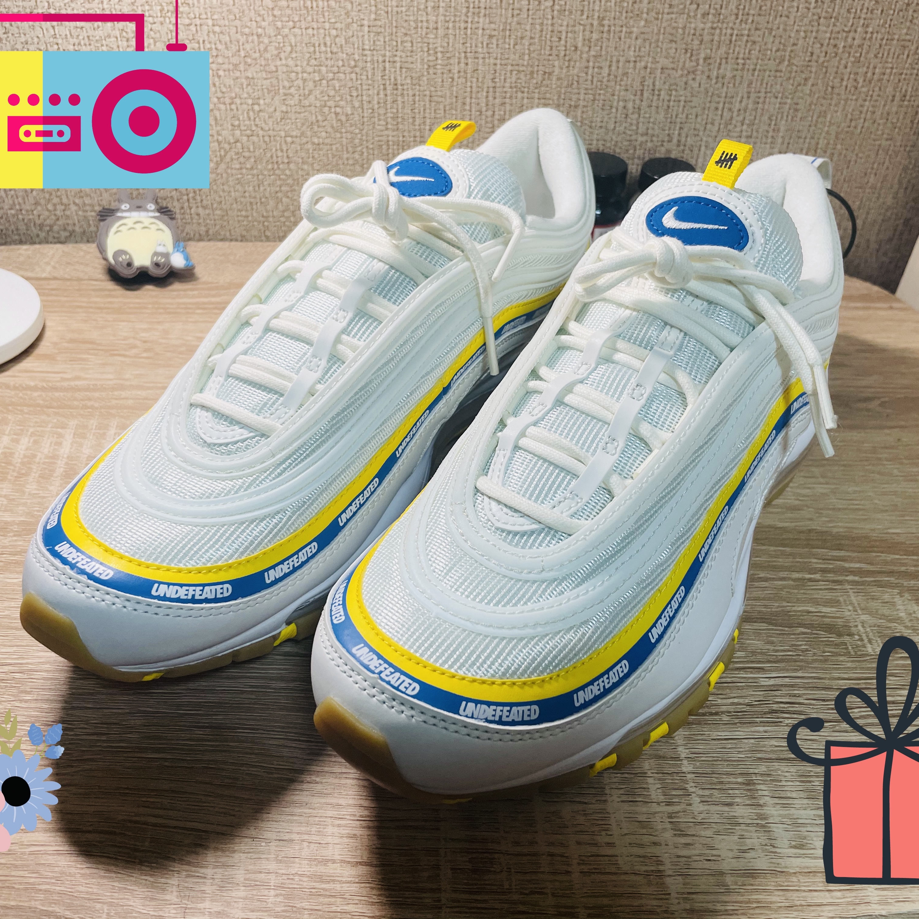 Nike x Undefeated Air Max 97 White ์ฐฉ์ฉ ์คํ์ผ
