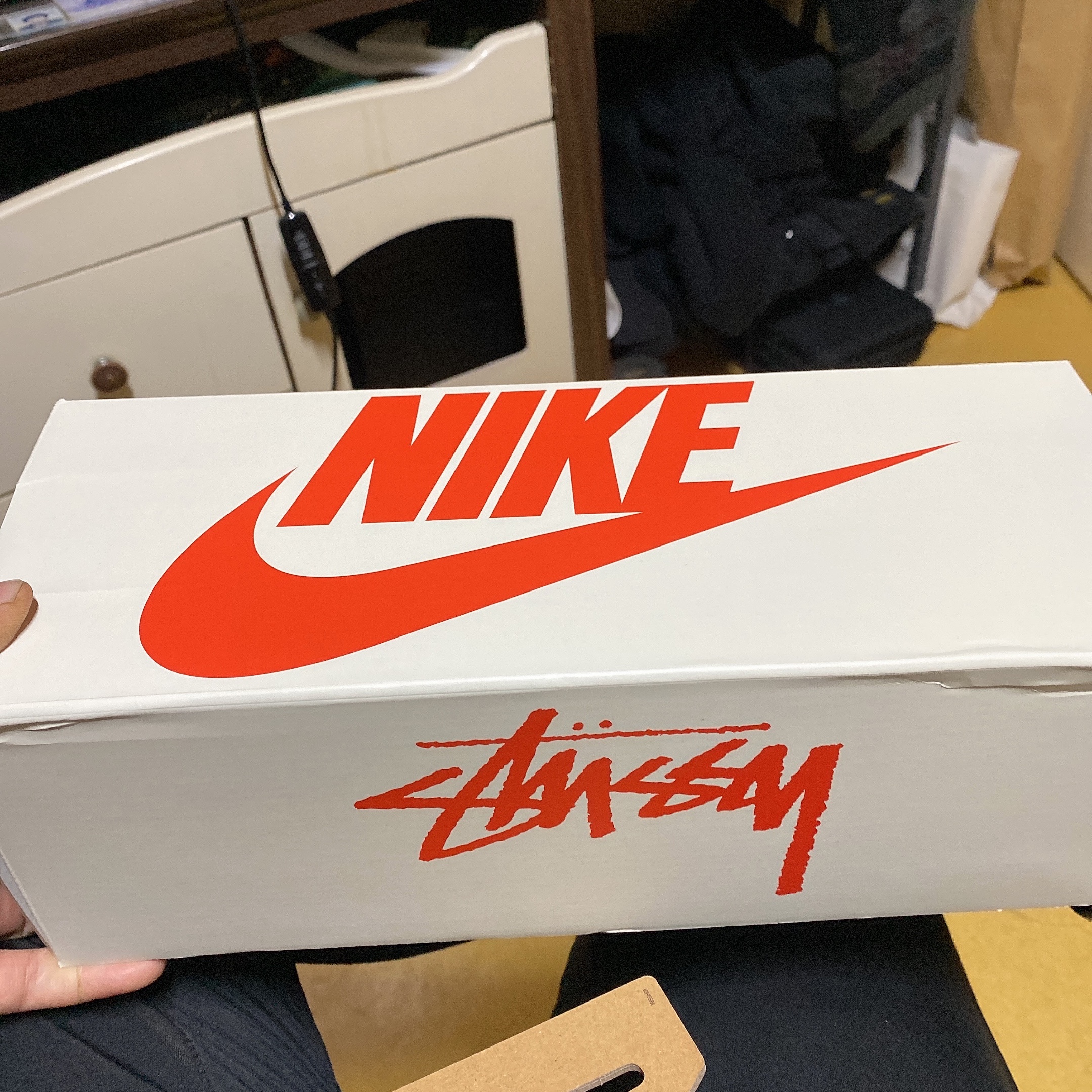 Nike x Stussy Windrunner Jacket Off Noir, Nike x Stussy Beach Pants Off Noir 착용 스타일 - 2