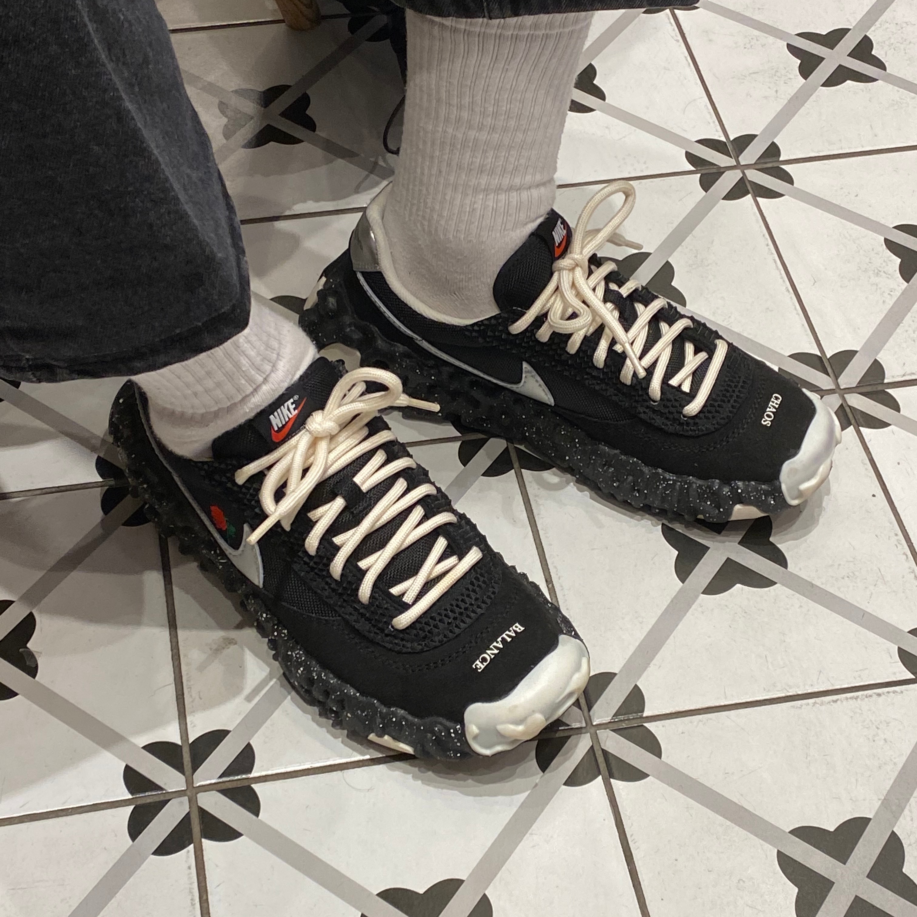 Nike x Undercover Overbreak SP Black 착용 스타일 - 2