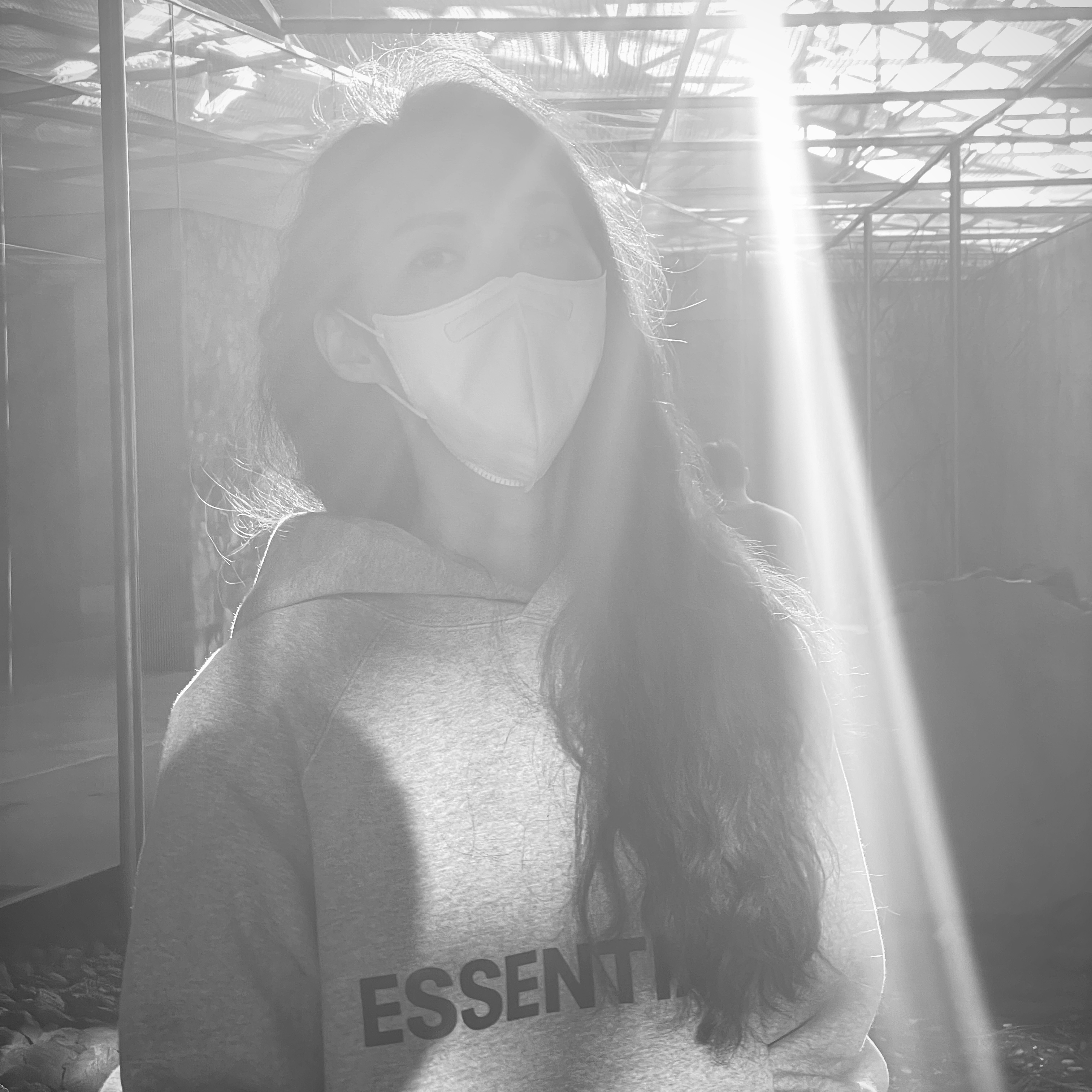 Essentials 3D Silicon Applique Pullover Hoodie Heather Oatmeal/Dark Heather Oatmeal - 20FW 착용 스타일