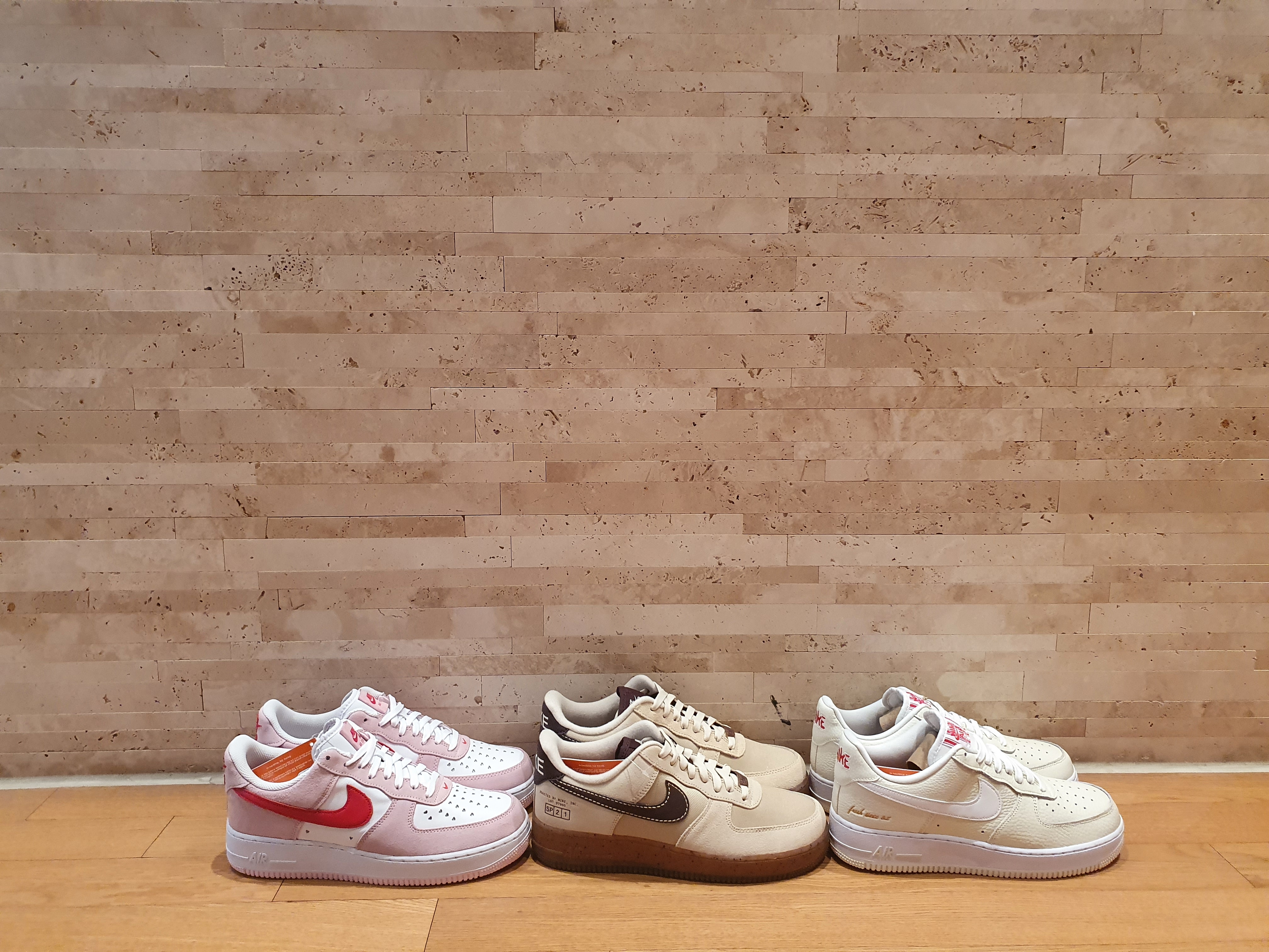 Nike Air Force 1 '07 QS Valentine's Day, Nike Air Force 1 '07 LV8 Coffee 착용 스타일 - 2