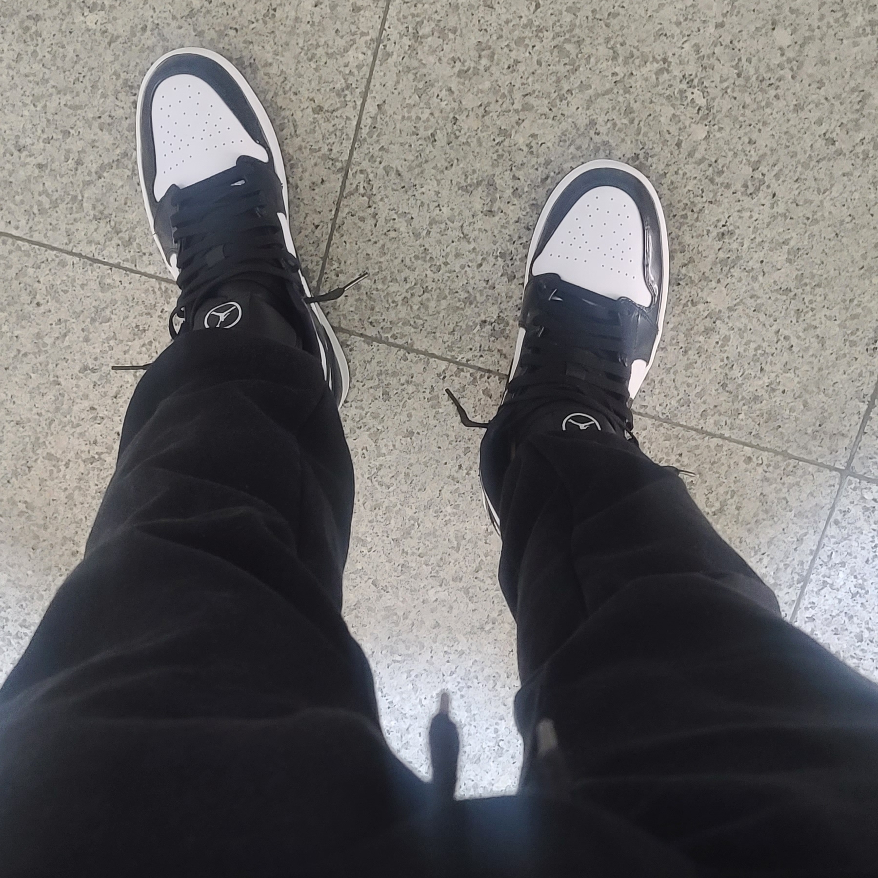 Jordan 1 Mid SE ASW Black 착용 스타일