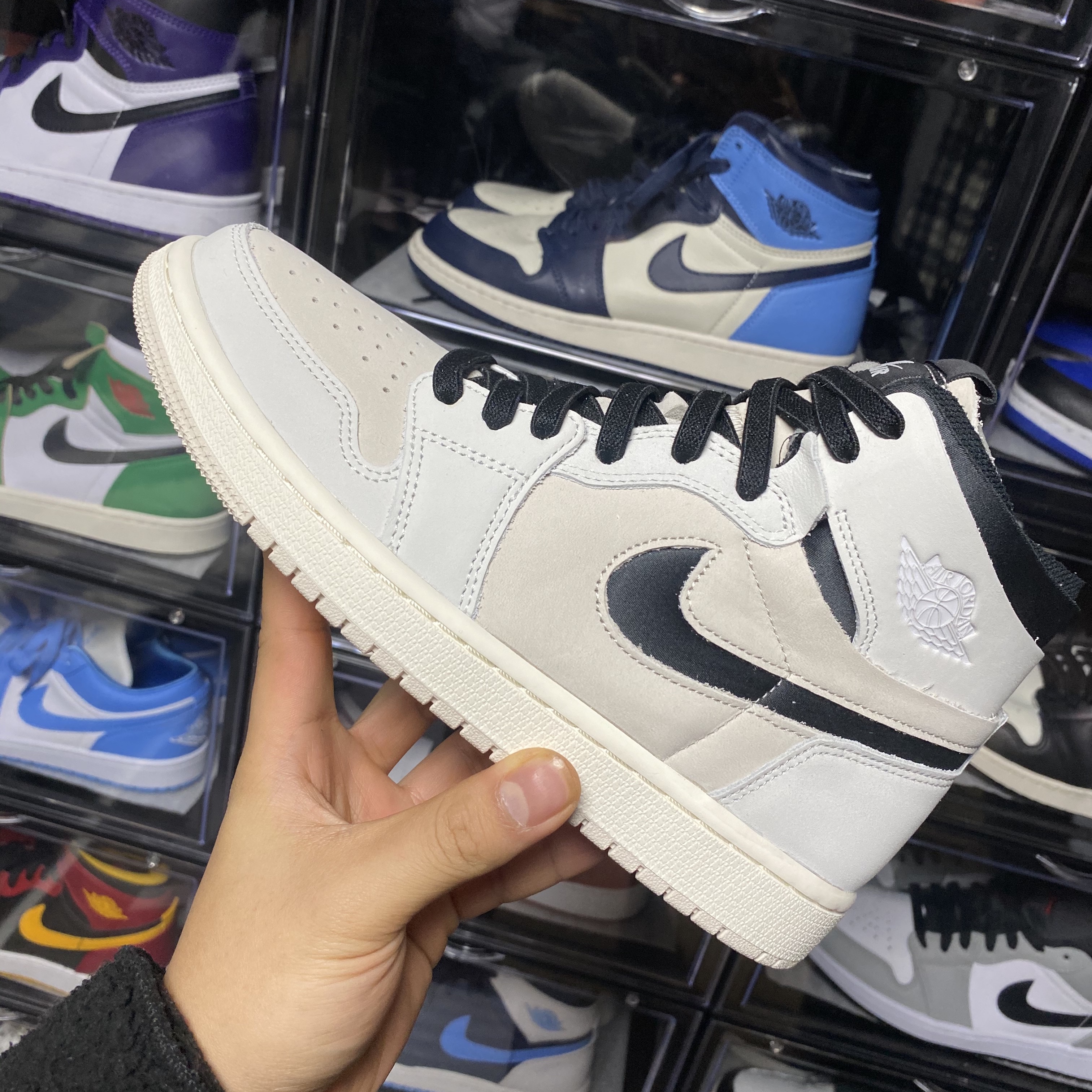 (W) Jordan 1 Zoom Air CMFT Summit Sail 착용 스타일