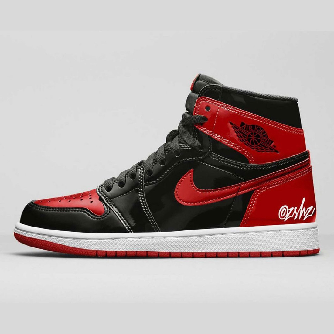 Jordan 1 Retro High OG Bred Banned 2016, Jordan 1 Retro High OG Bred 2013 착용 스타일 - 3