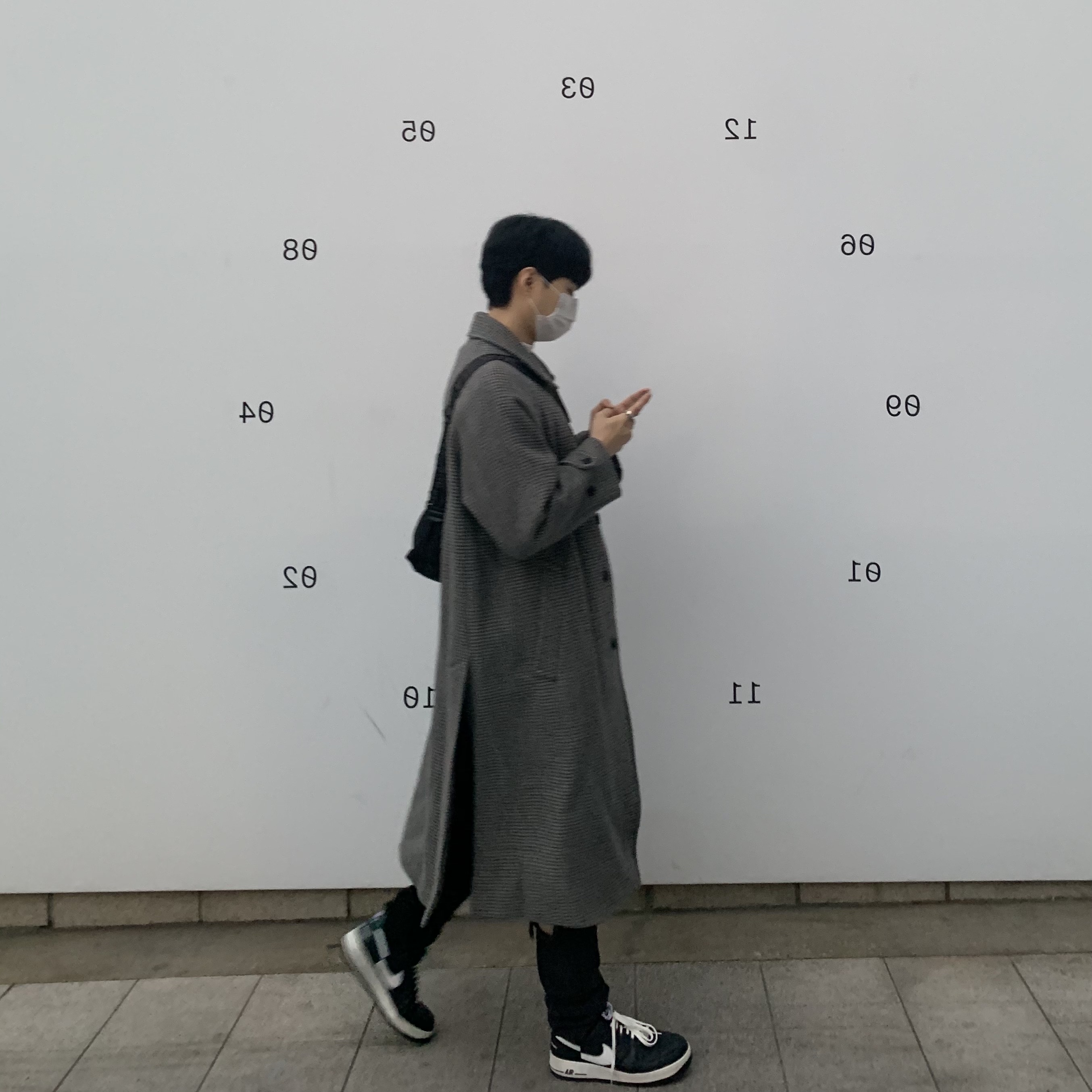 Nike x Comme des Garcons Shirt x Supreme Air Force 1 Low 2018 착용 스타일