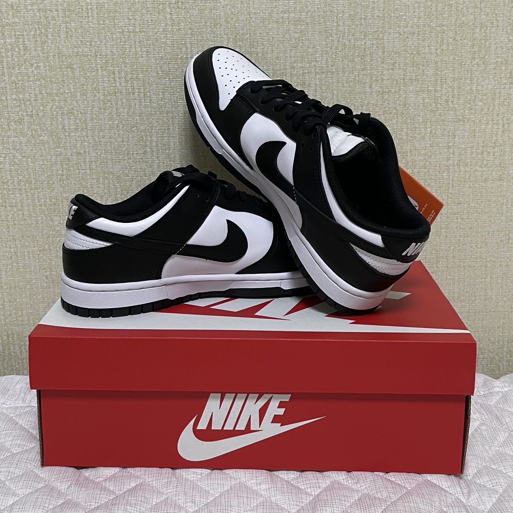 Nike Dunk Low Retro Black 착용 스타일 - 3