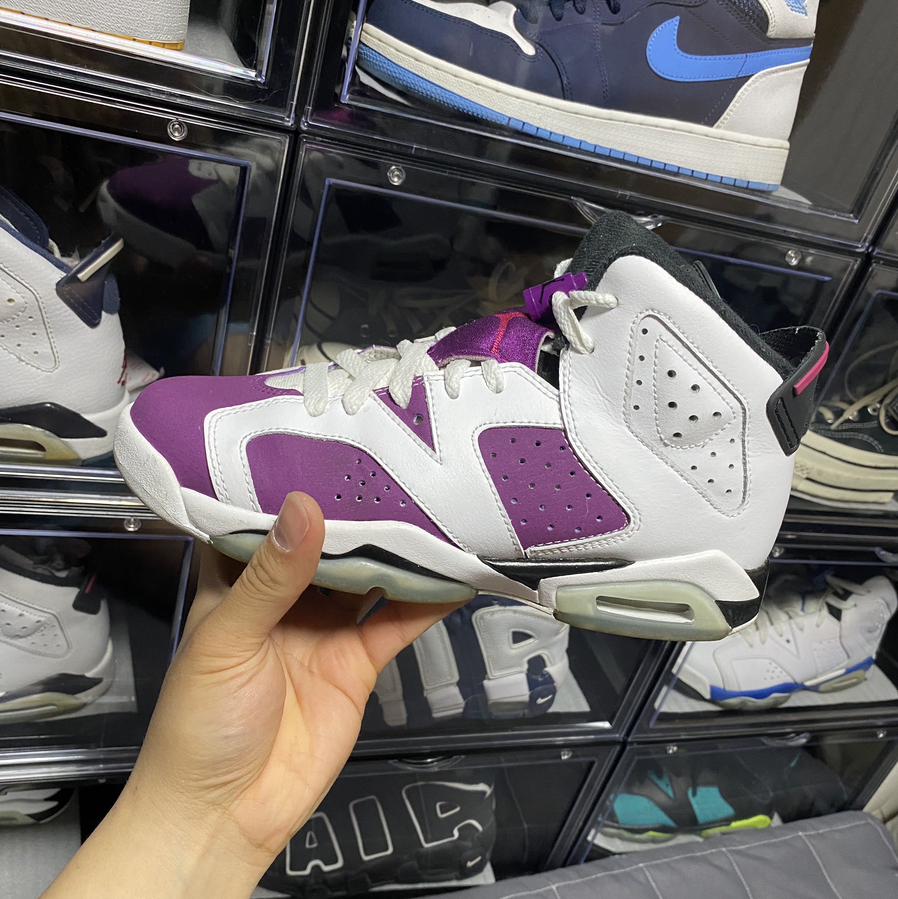 (GS) Jordan 6 Retro Grape 착용 스타일