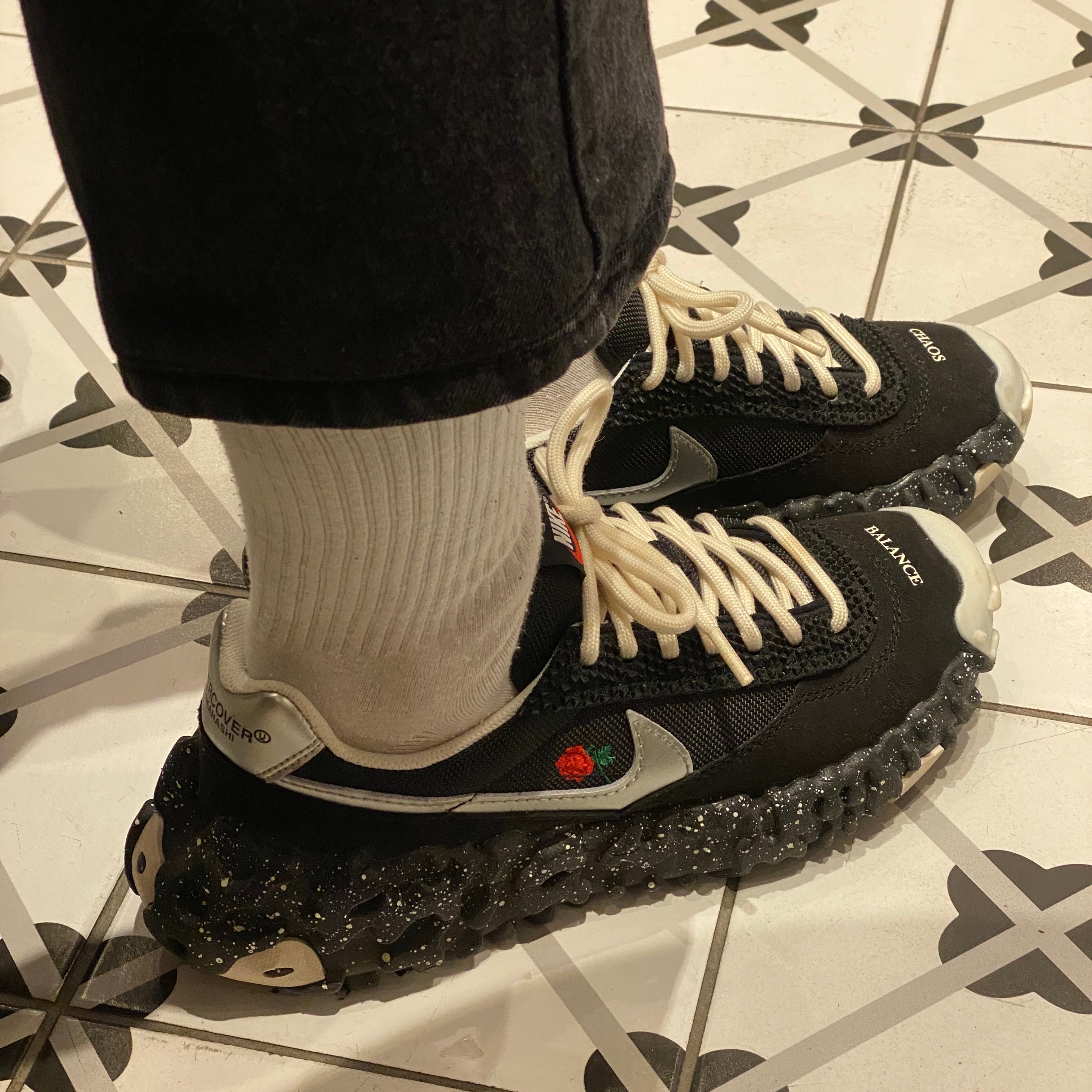 Nike x Undercover Overbreak SP Black 착용 스타일 - 1