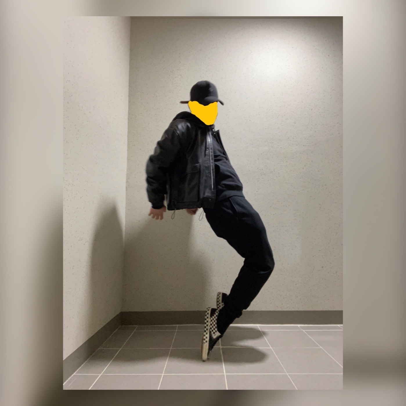 Vans Slip-On Checkerboard 착용 스타일