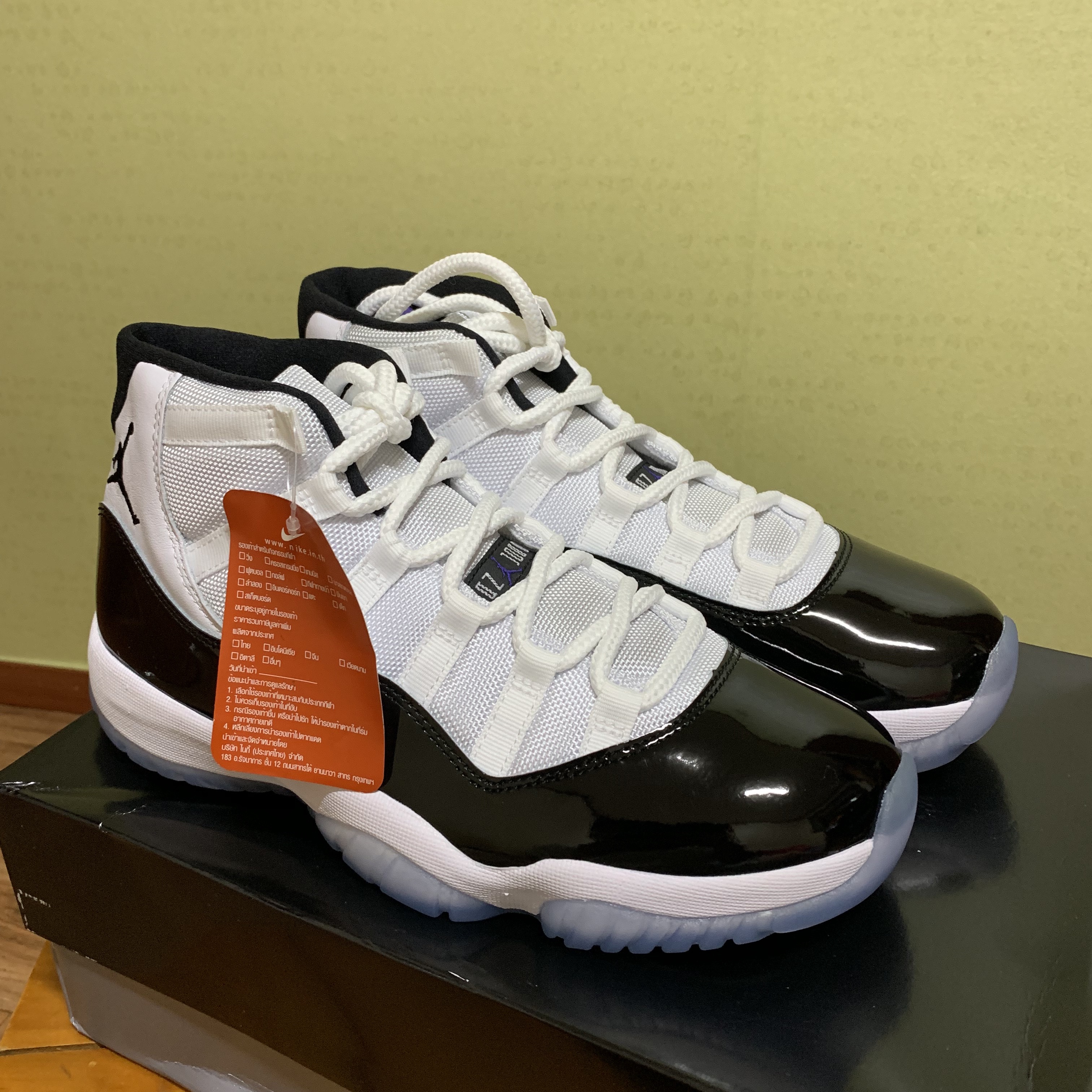 Jordan 11 Retro Concord 2018 착용 스타일