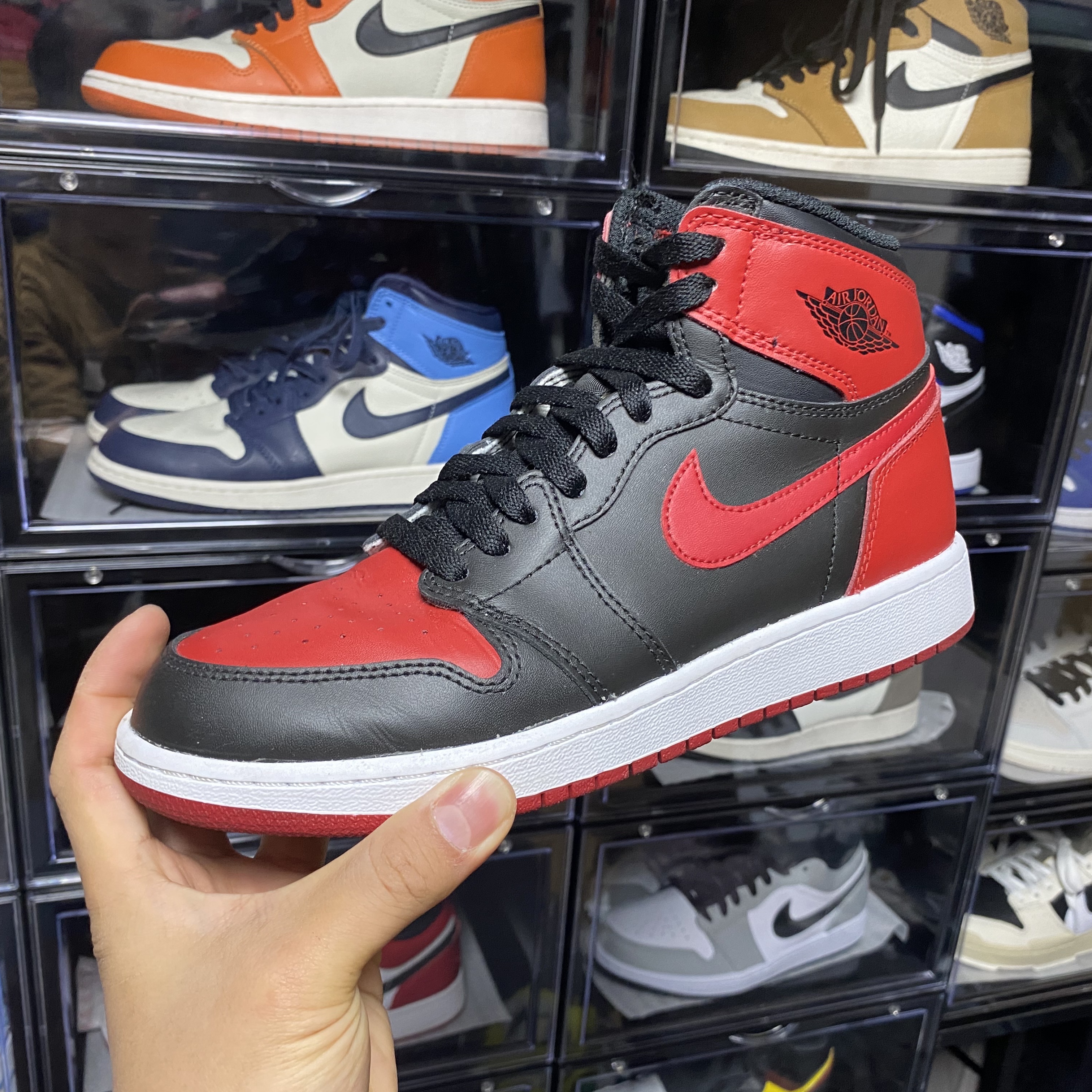 (GS) Jordan 1 Retro High OG Bred Banned 2016 착용 스타일
