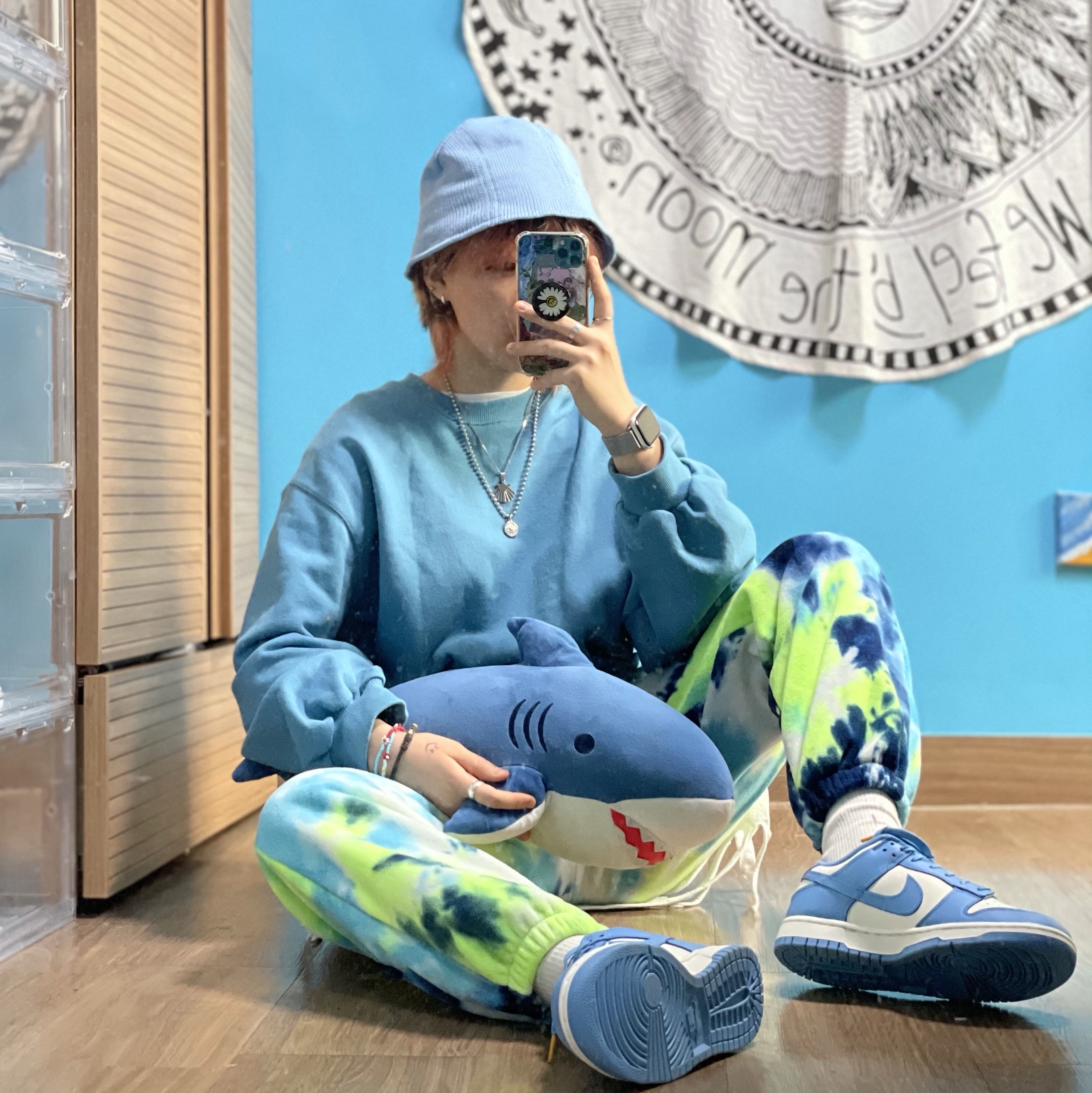 (W) Nike Dunk Low Coast 착용 스타일