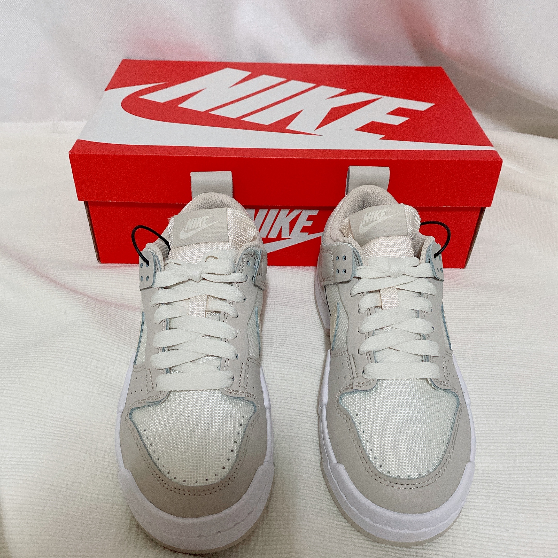 (W) Nike Dunk Low Disrupt Desert Sand 착용 스타일