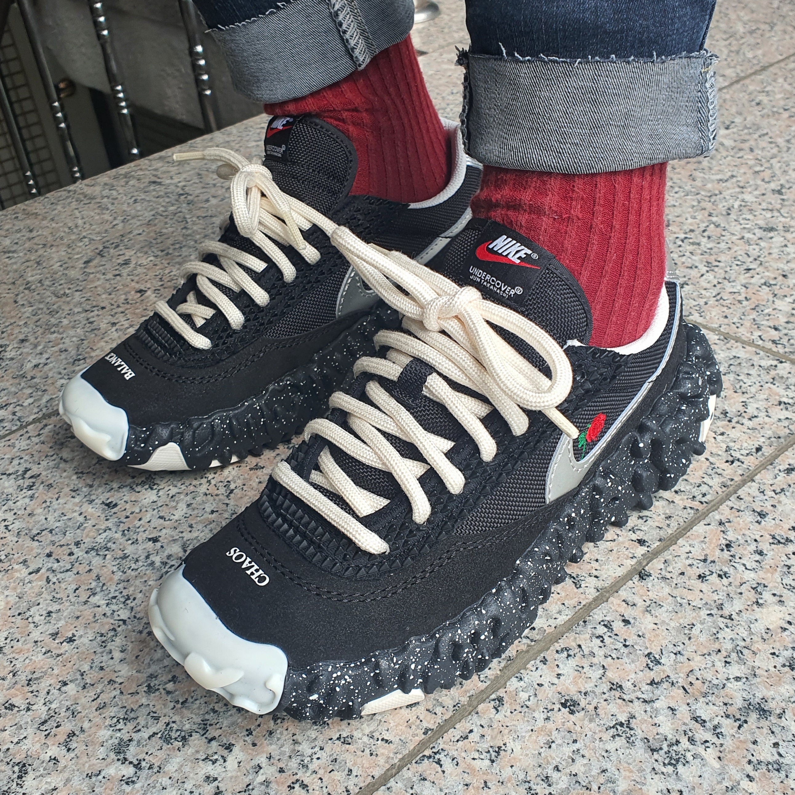 Nike x Undercover Overbreak SP Black 착용 스타일