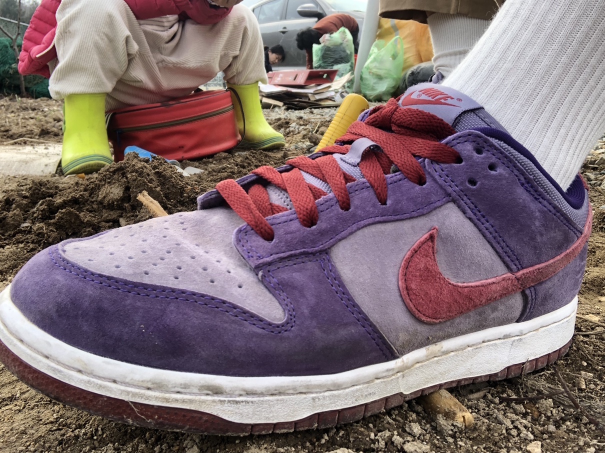 Nike Dunk Low SP Plum 2020 착용 스타일