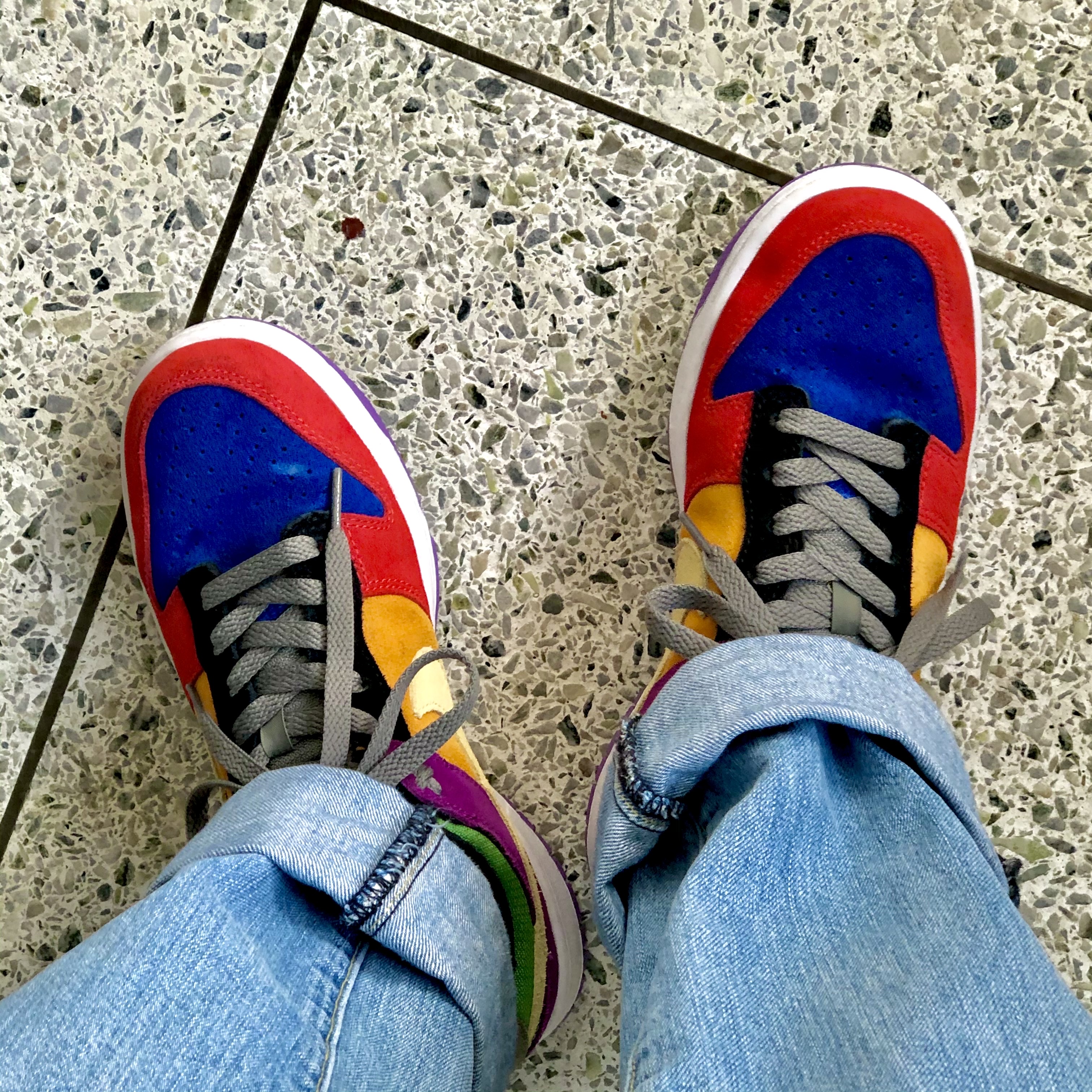 Nike Dunk Low SP Retro Viotech 2019 착용 스타일
