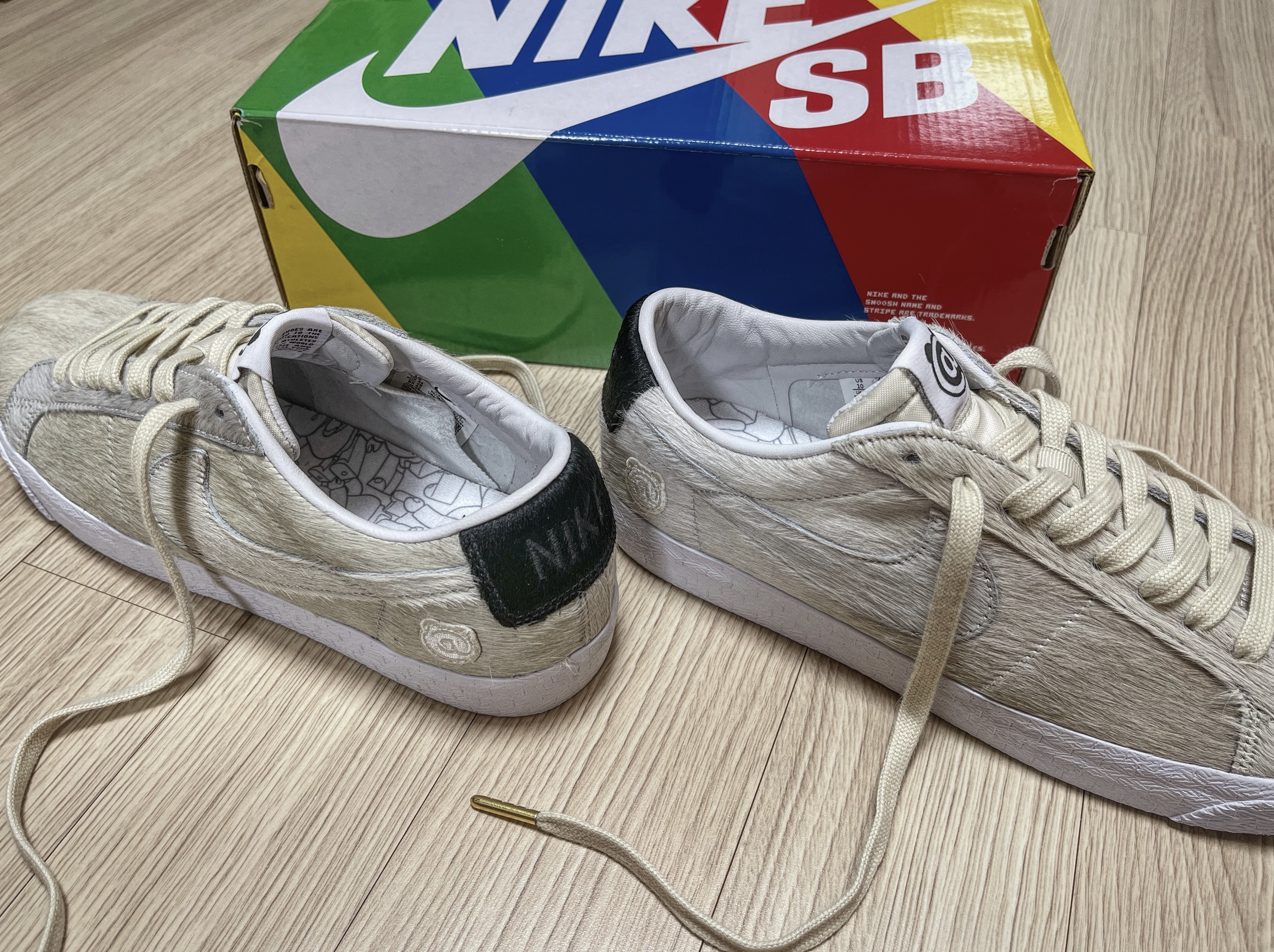 Nike x Medicom Toy SB Blazer Low BE@RBRICK 착용 스타일