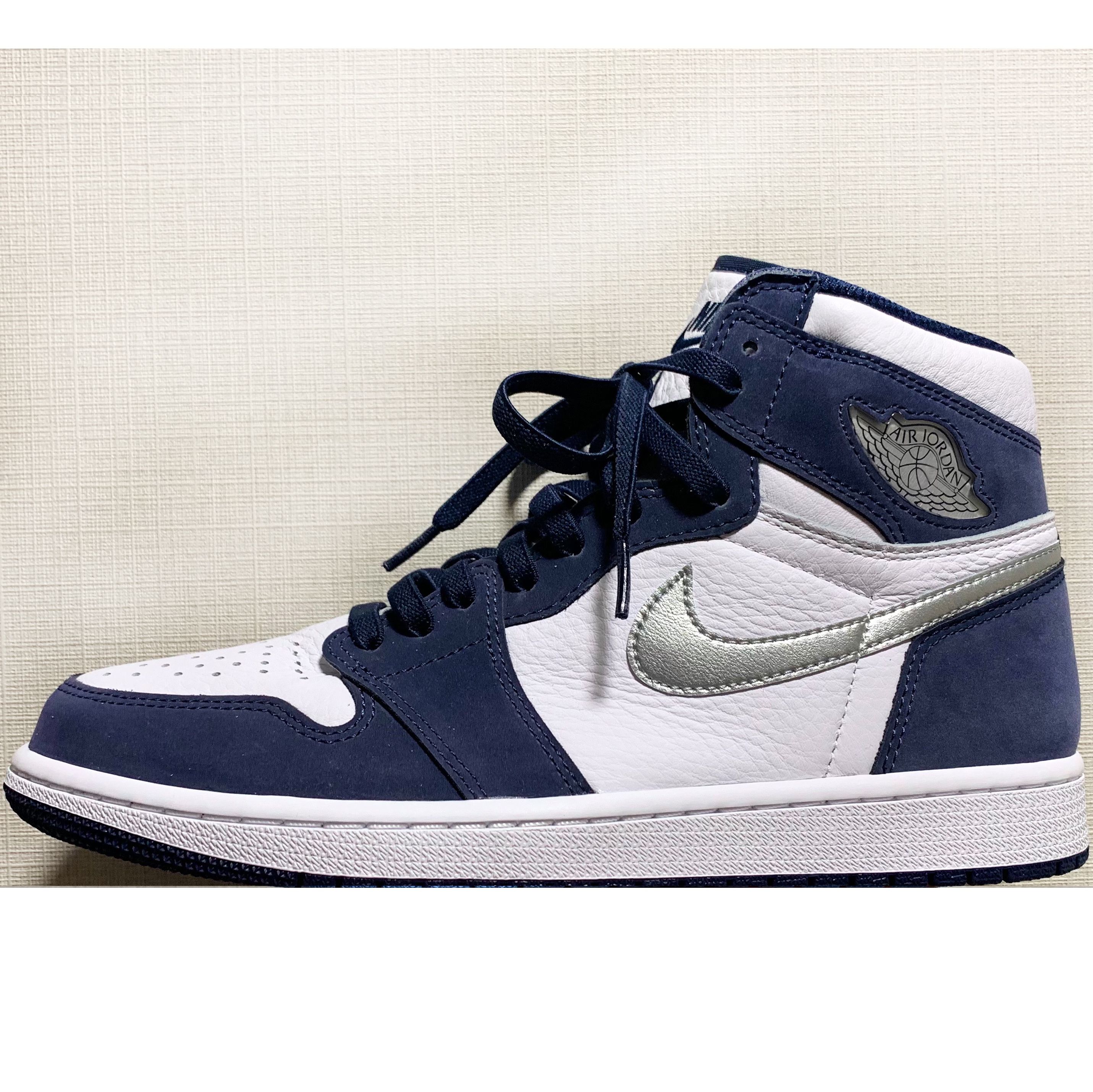 Jordan 1 Retro High OG CO.JP Midnight Navy 착용 스타일