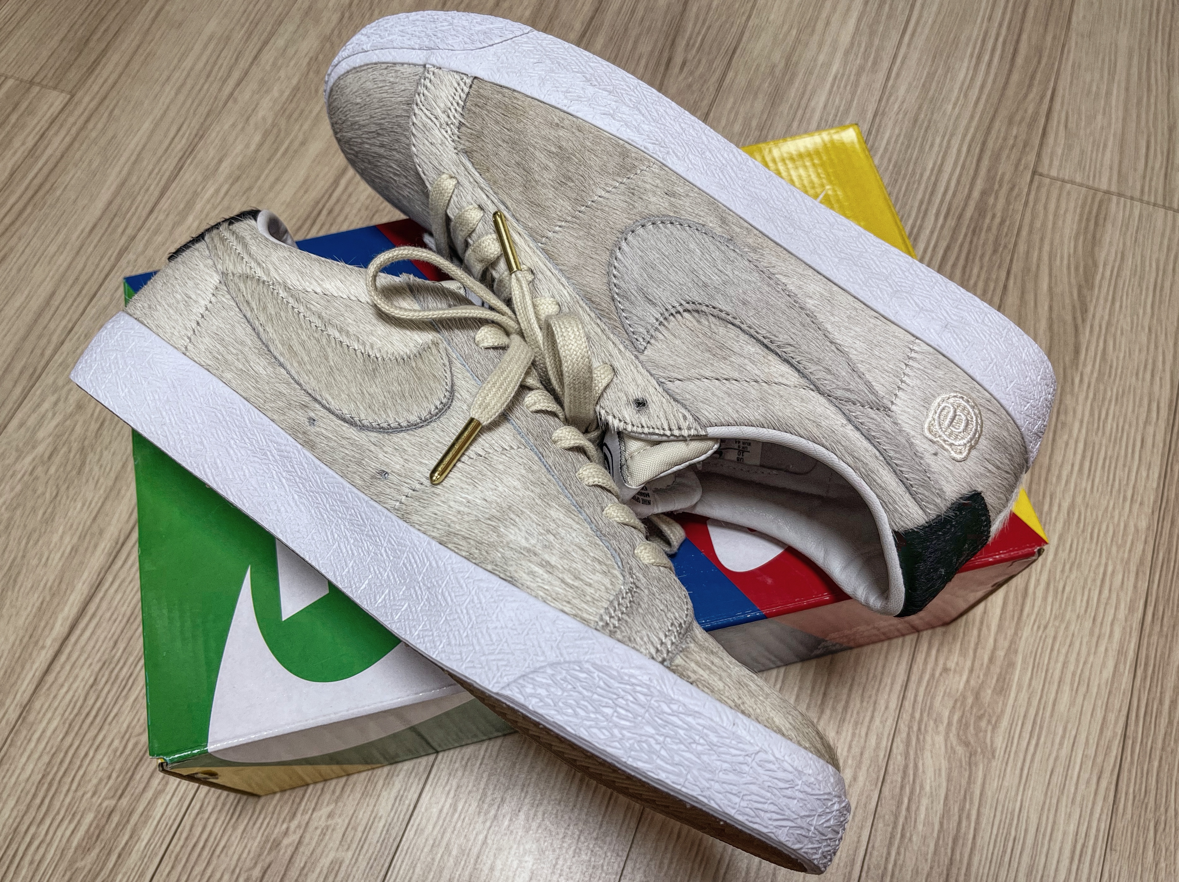 Nike x Medicom Toy SB Blazer Low BE@RBRICK 착용 스타일 - 1