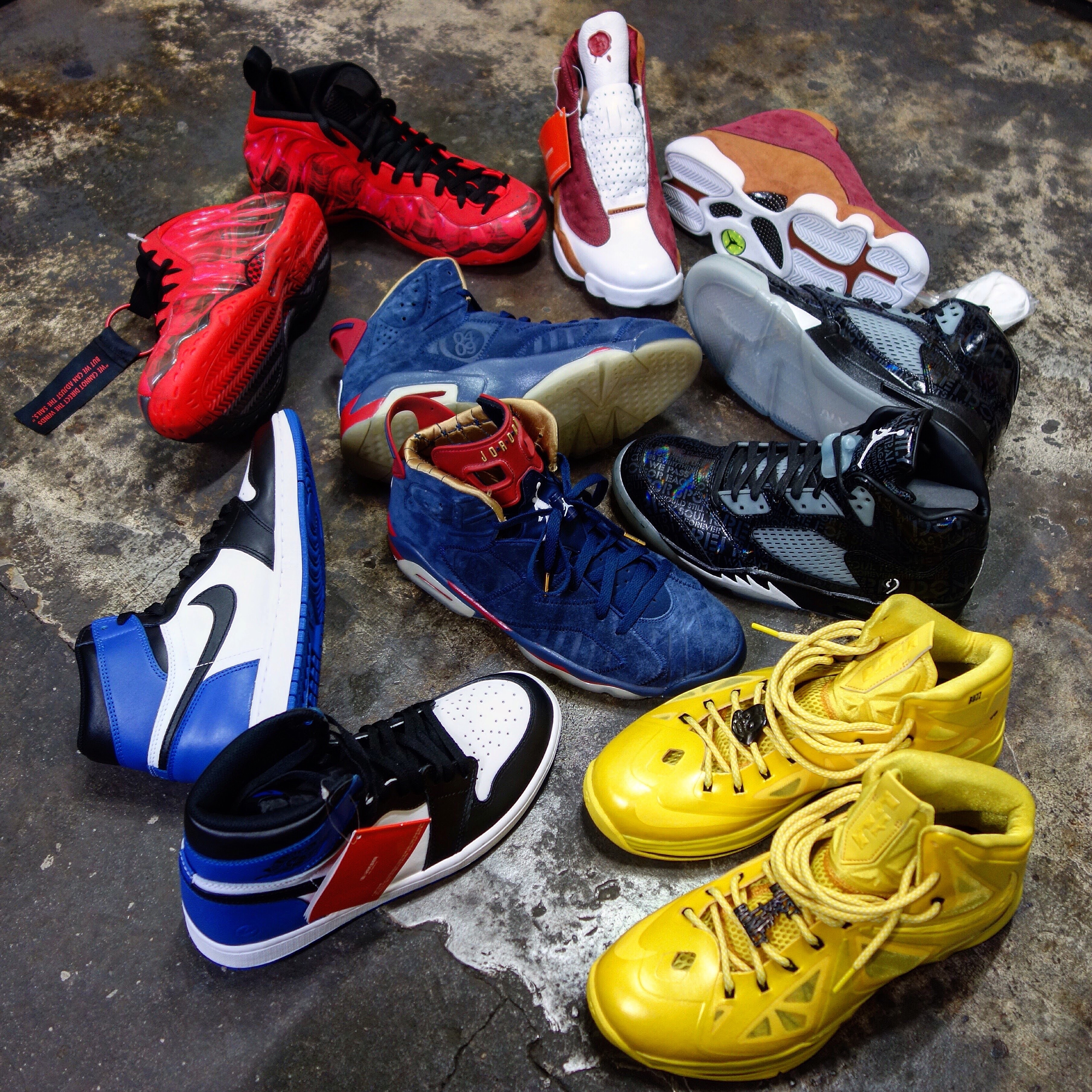 Jordan 1 x Fragment Retro High OG, Nike LeBron X Honeywell 착용 스타일