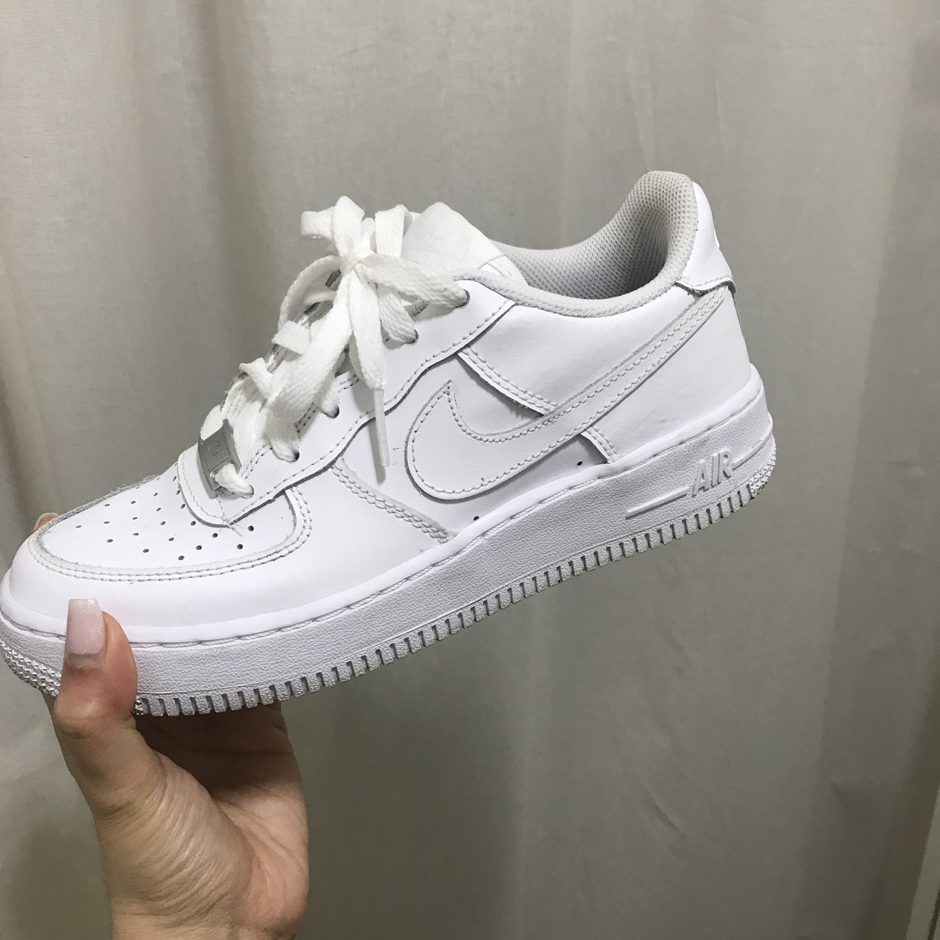 (W) Nike Air Force 1 '07 Low White 착용 스타일